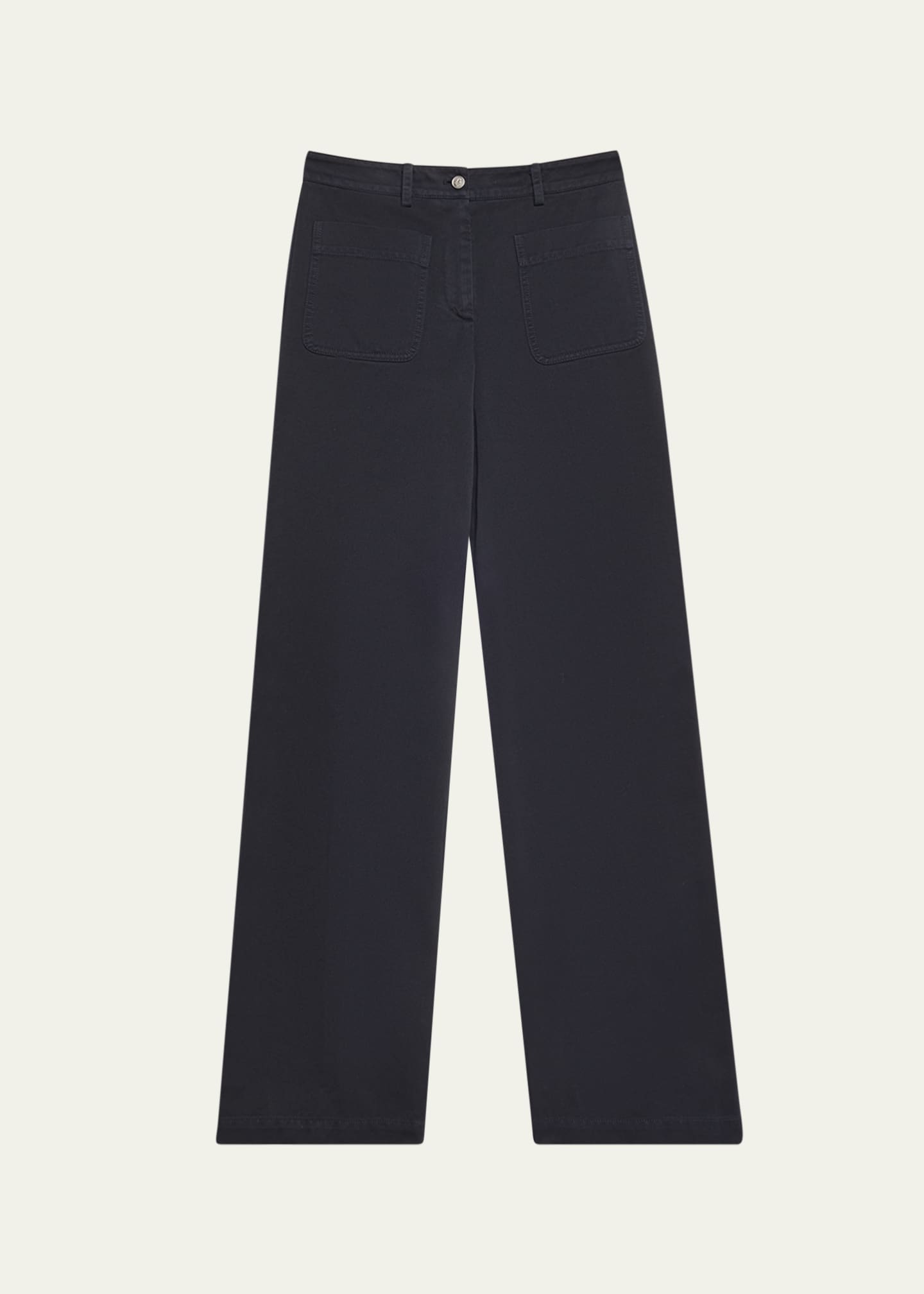 Etro Utilitarian Straight Leg Cotton Trousers Image 1 of 5