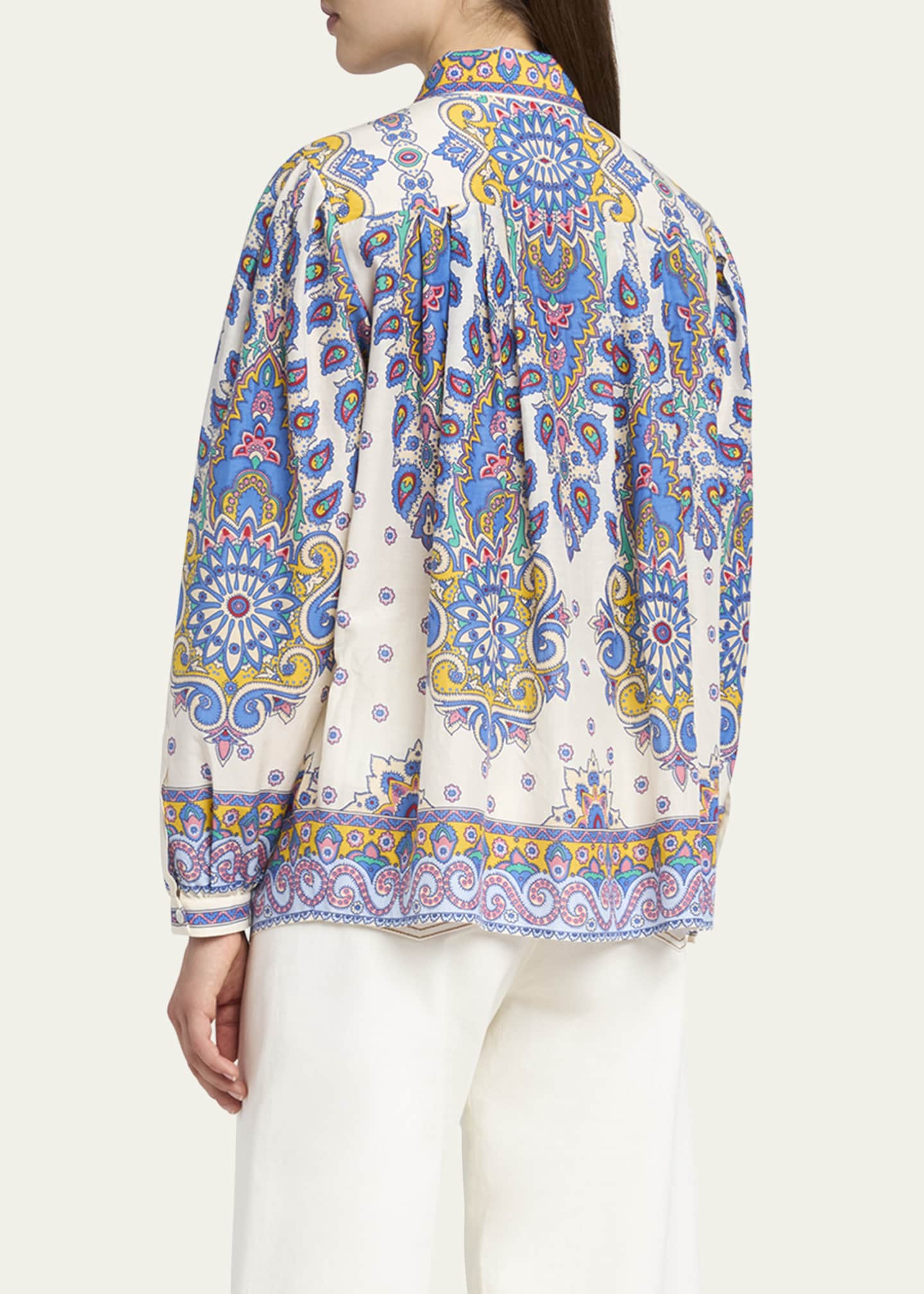 Etro Paisley Button Down Blouse Image 3 of 5