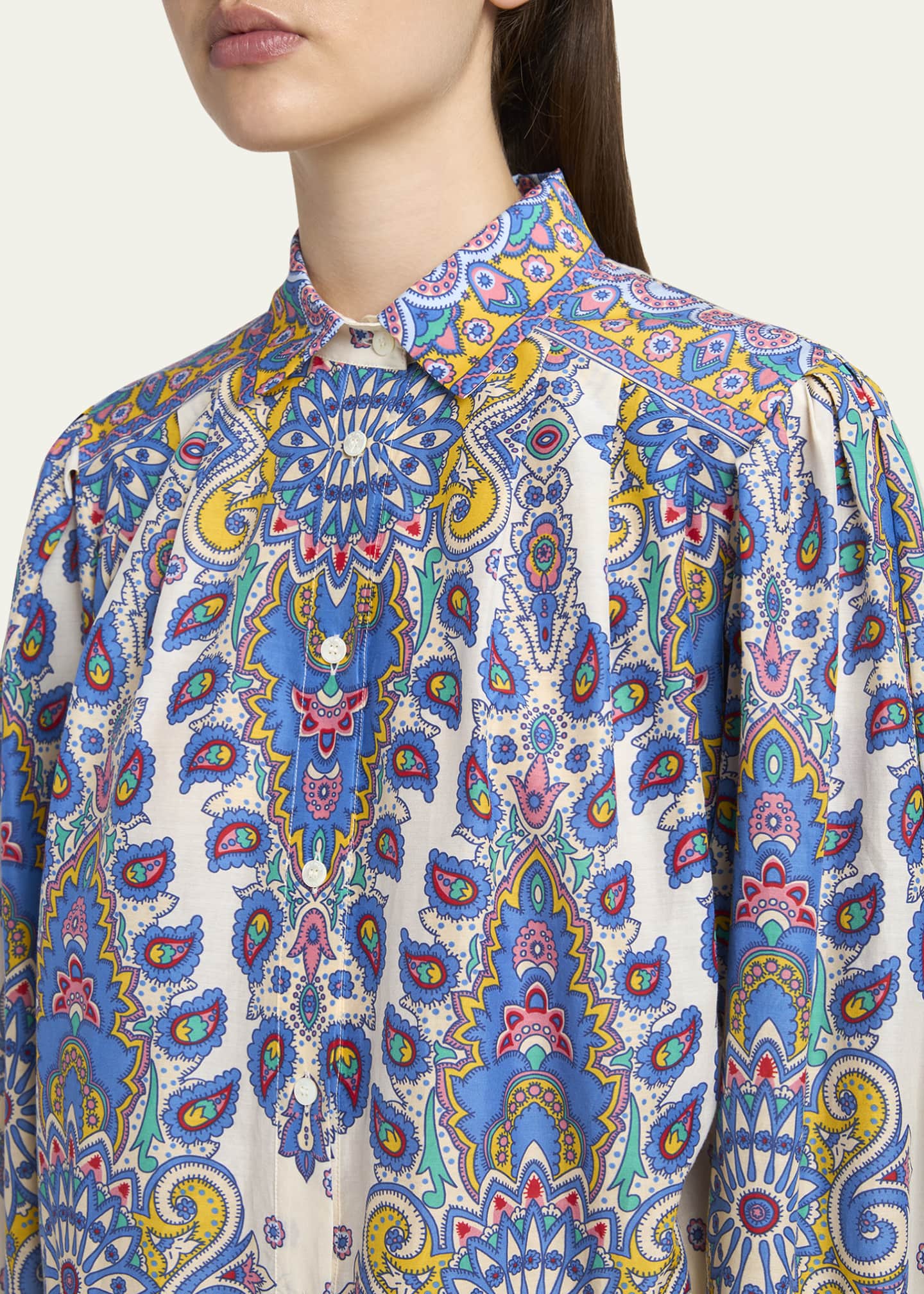 Etro Paisley Button Down Blouse Image 5 of 5