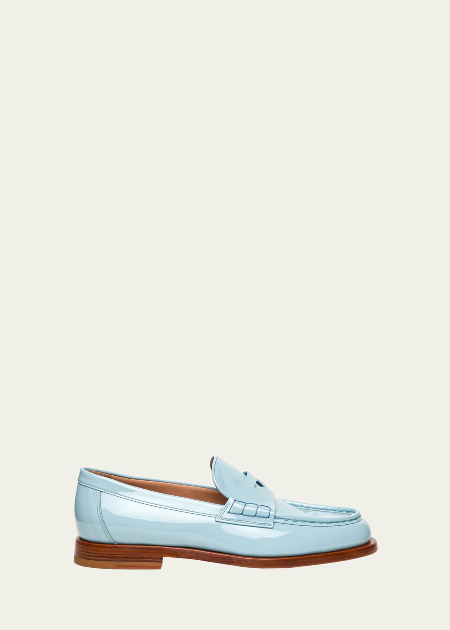 Airglow Patent Leather Penny Loafers