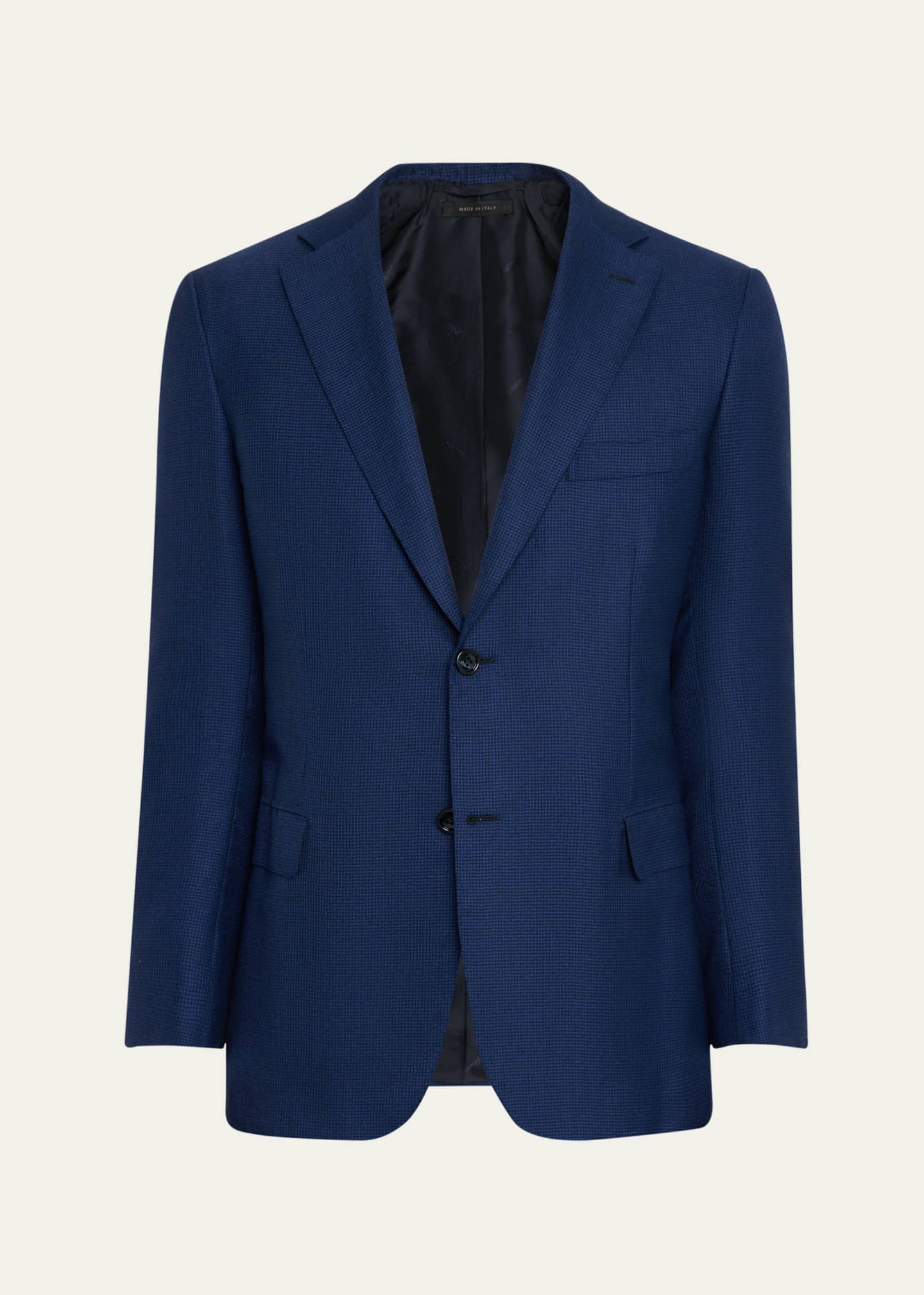 Brioni Men's Micro-Houndstooth Sport Coat Image 1 of 8