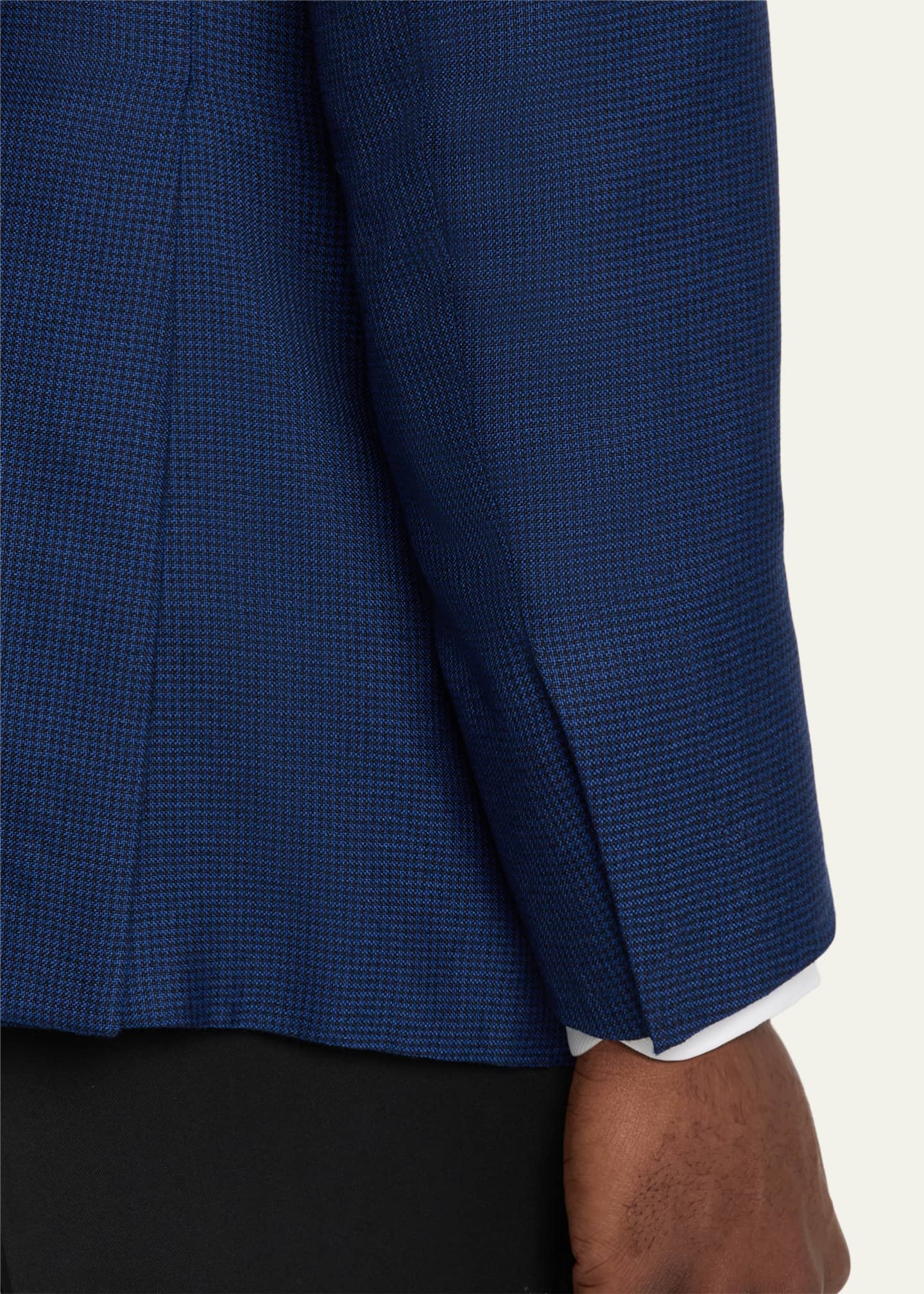 Brioni Men's Micro-Houndstooth Sport Coat Image 8 of 8