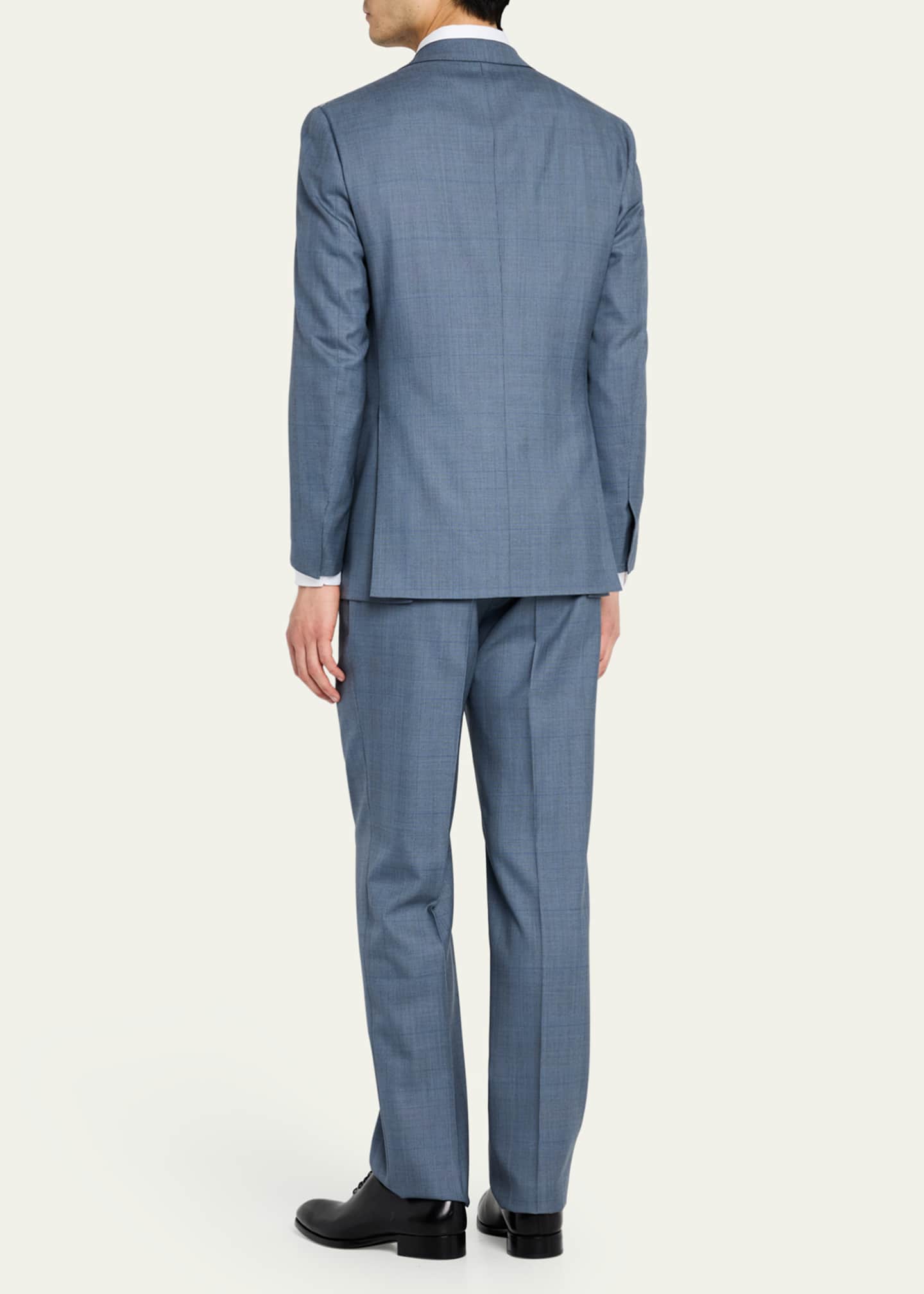 Brioni Men's Brunico Prince of Wales Suit Image 3 of 8