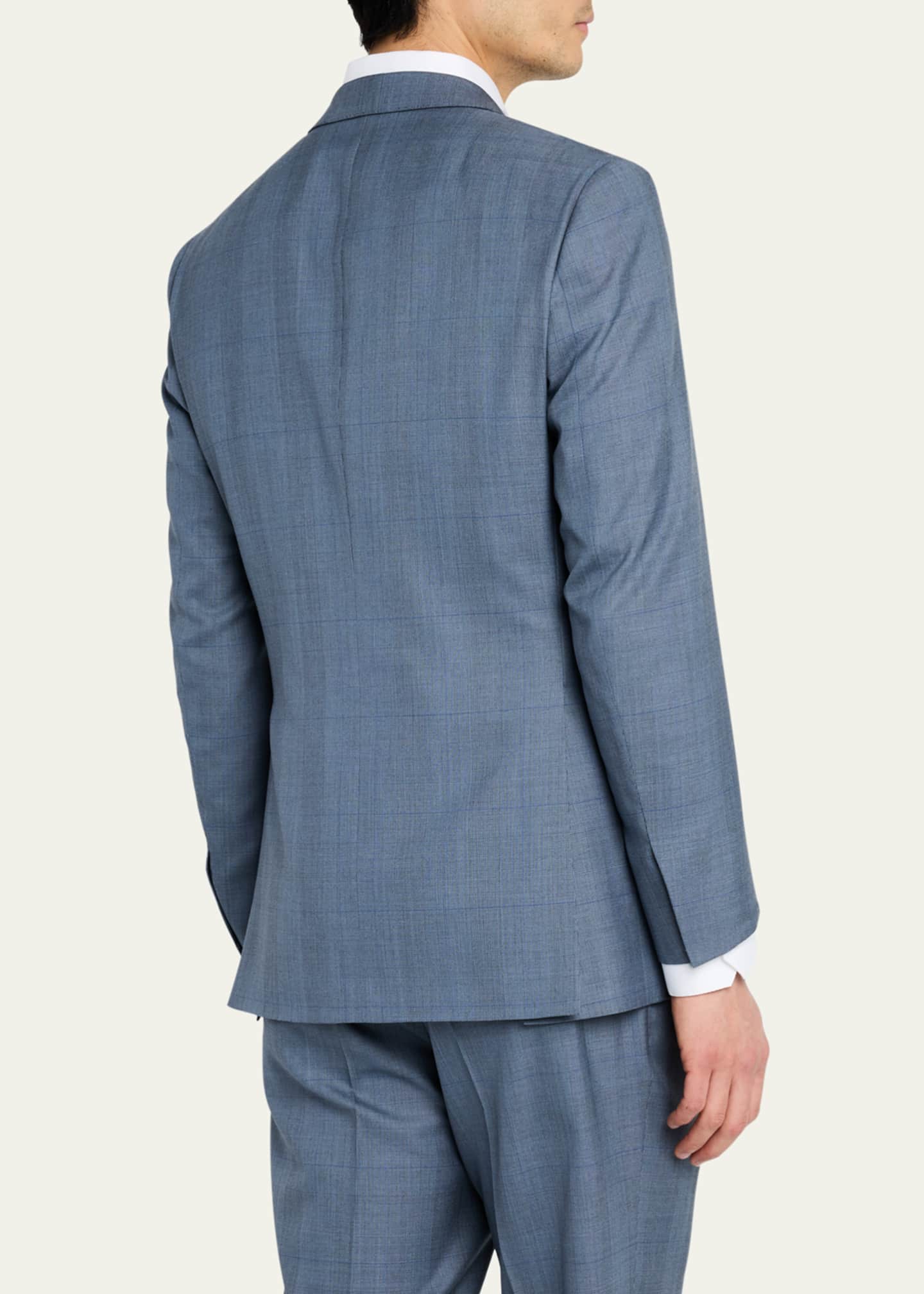 Brioni Men's Brunico Prince of Wales Suit Image 5 of 8