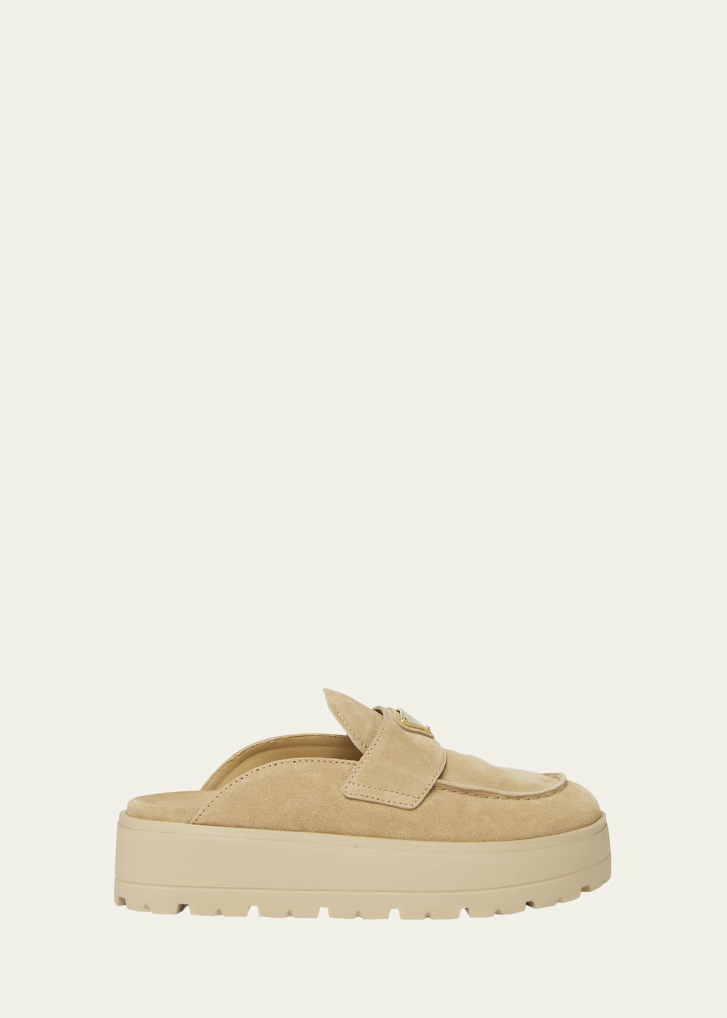 靴 PRADA Velvet Mules Prada Velvet Slippers in Black | Lyst