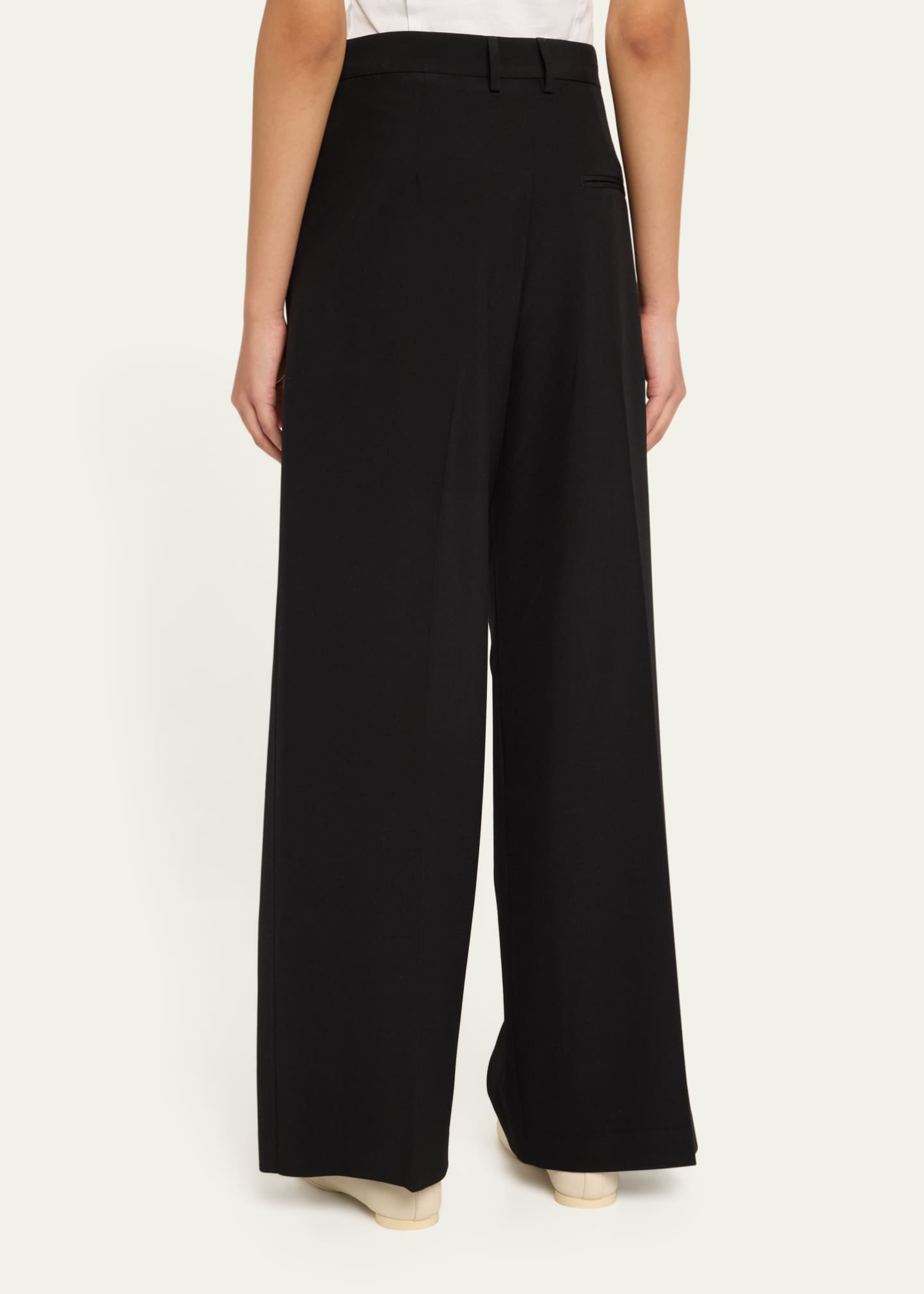 MM6 Maison Margiela Crossover Wide-Leg Pants Image 3 of 5