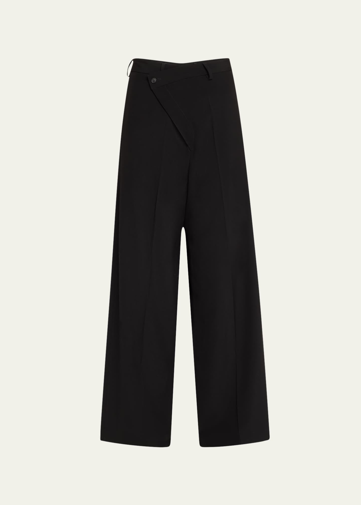 MM6 Maison Margiela Crossover Wide-Leg Pants Image 1 of 5
