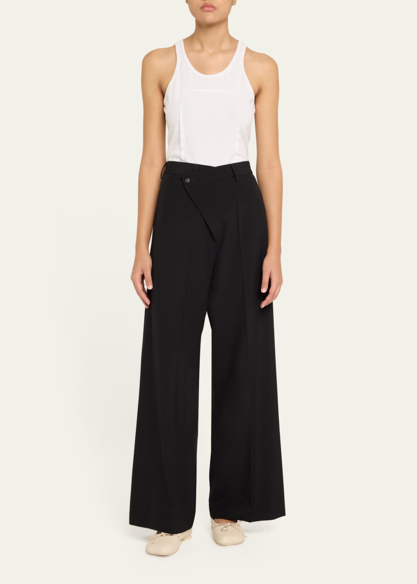 MM6 Maison Margiela Scoop-Neck Tank Top Image 2 of 5