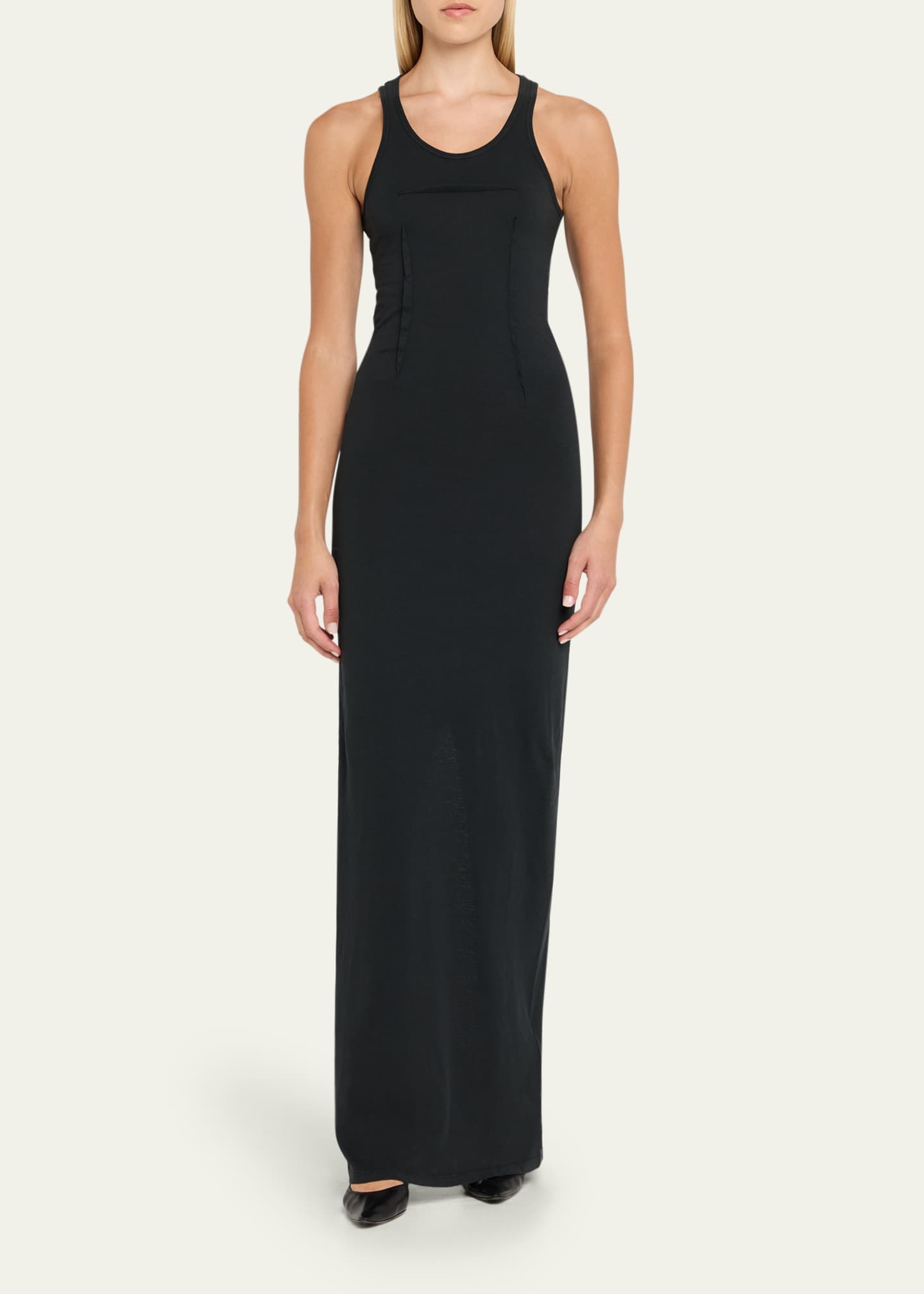 MM6 Maison Margiela Sleeveless Knit Tank Dress Image 2 of 5