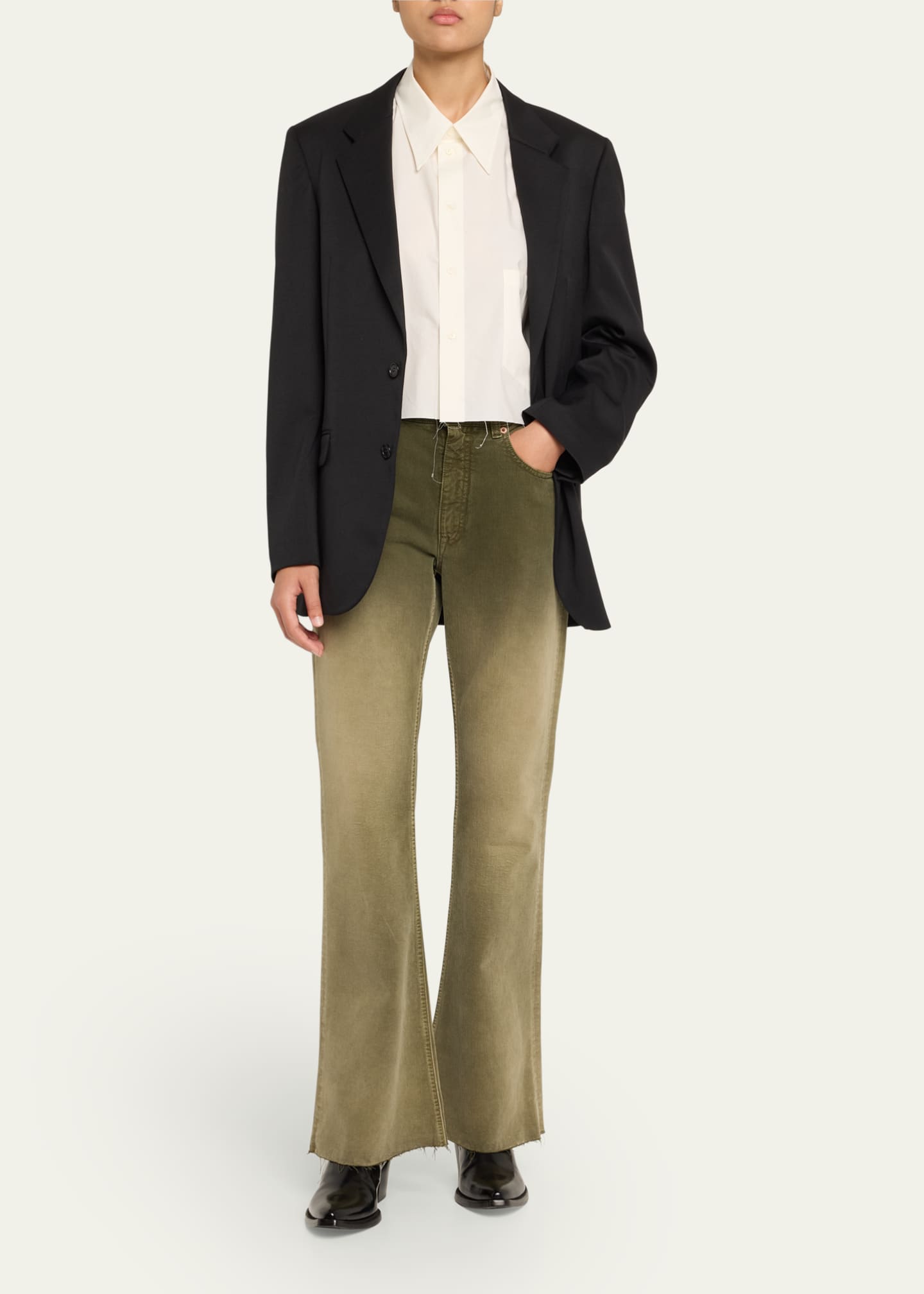 MM6 Maison Margiela Single-Breasted Jacket Image 2 of 5