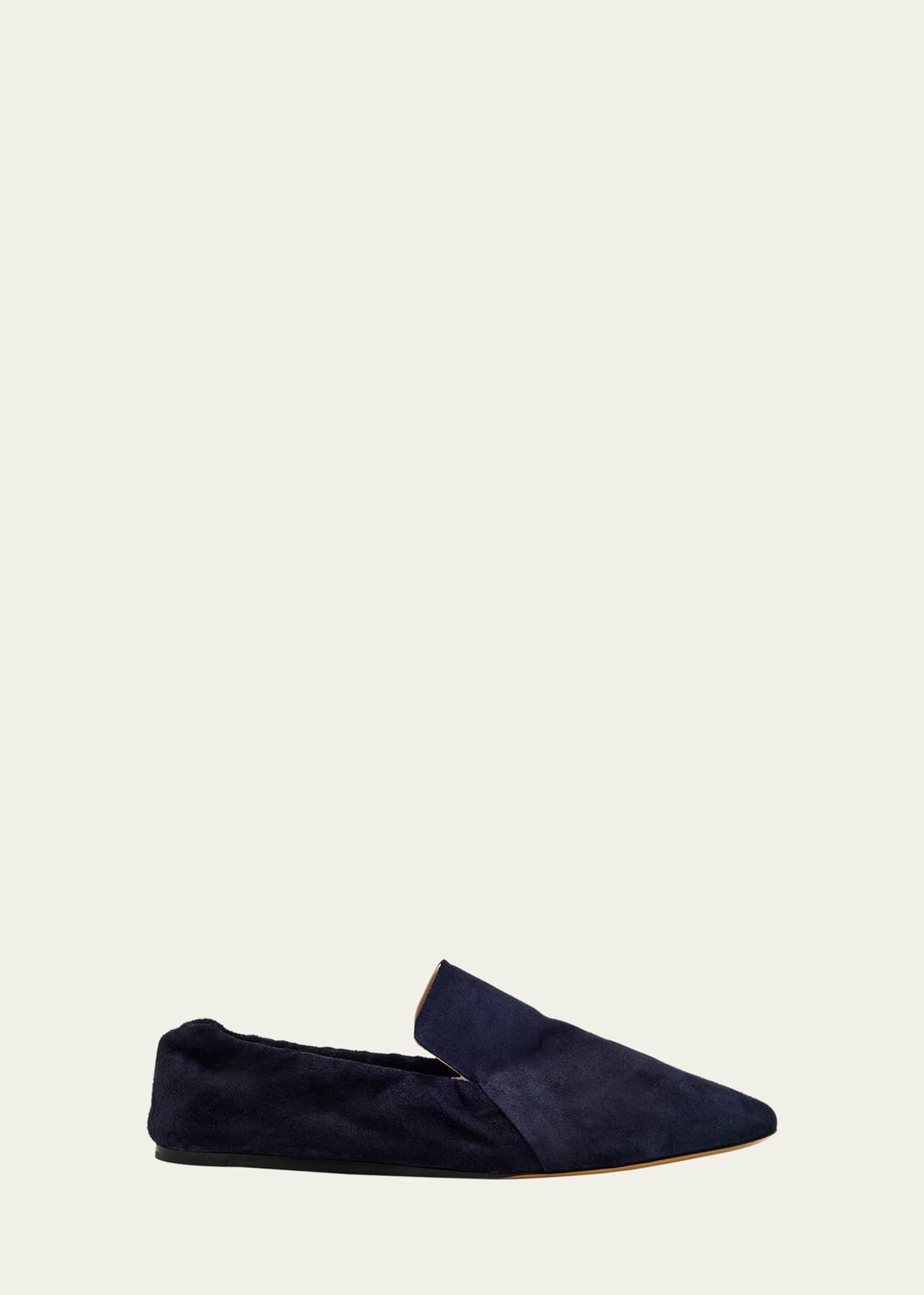 Le Monde Beryl Mocassin Suede Loafers Image 1 of 6
