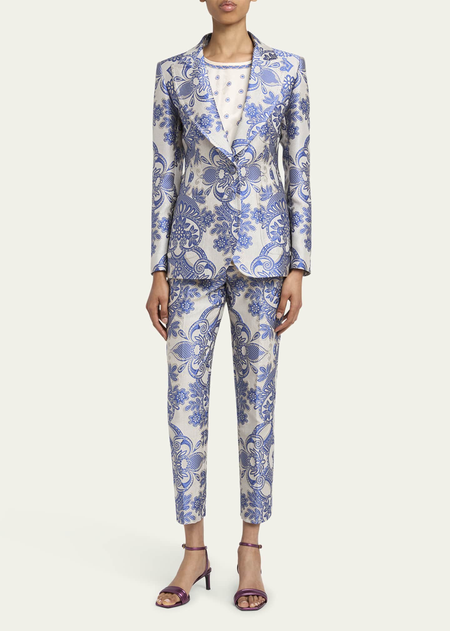 Etro Floral Paisley Jacquard Jacket Image 2 of 5