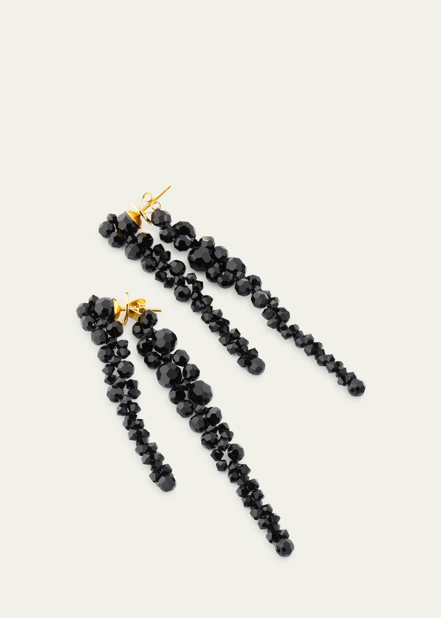 Simone Rocha Double Pierce Through Drip Earrings Image 3 of 4