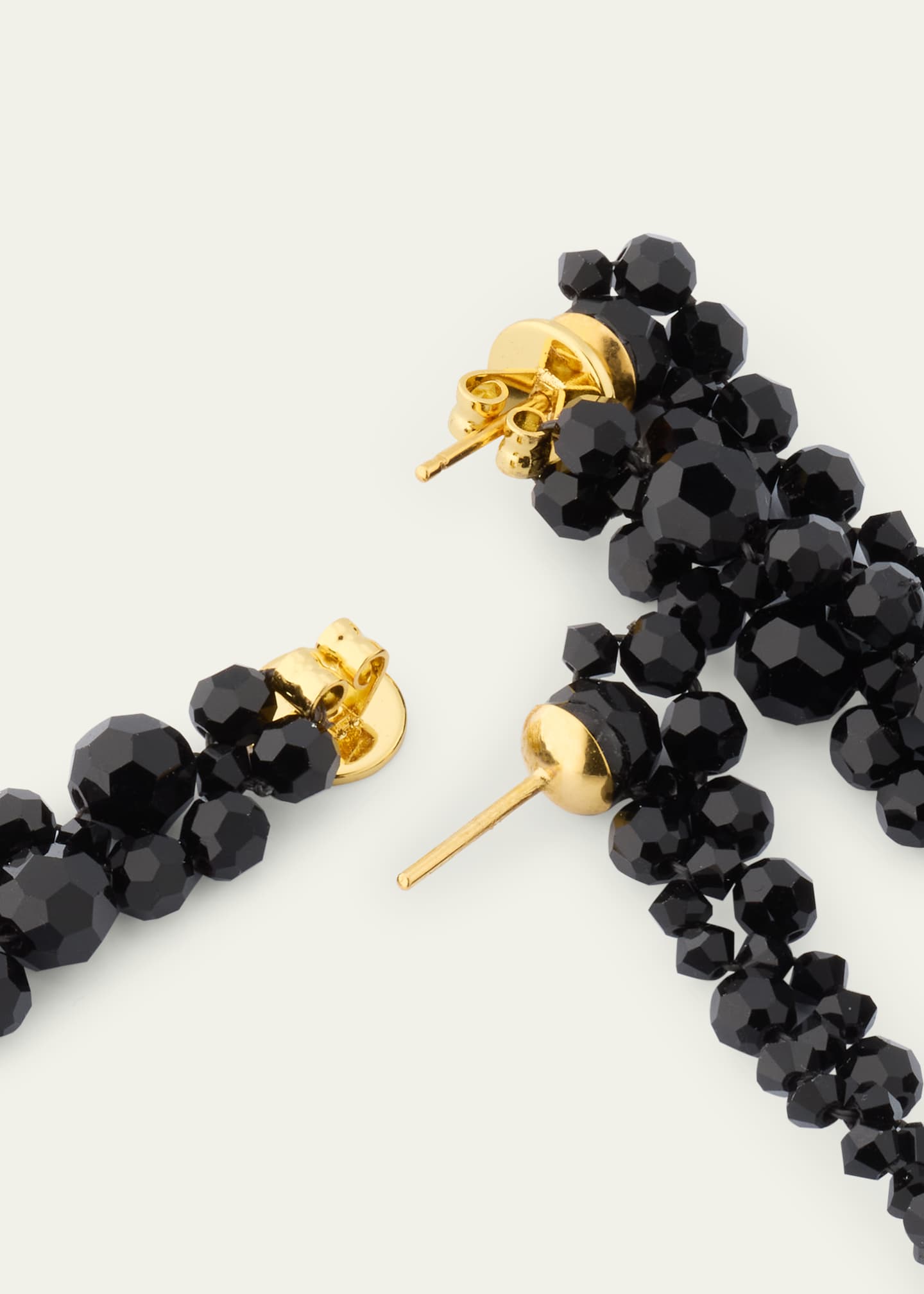 Simone Rocha Double Pierce Through Drip Earrings Image 4 of 4