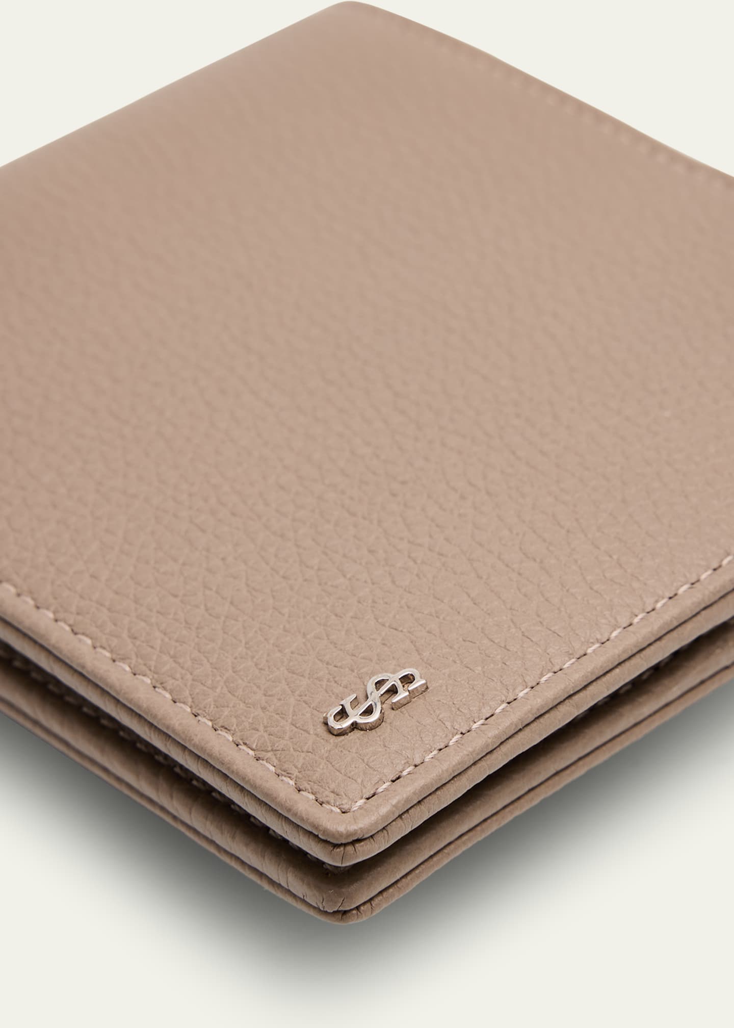 Serapian Men's Cachemire Leather Bifold Wallet Image 5 of 5