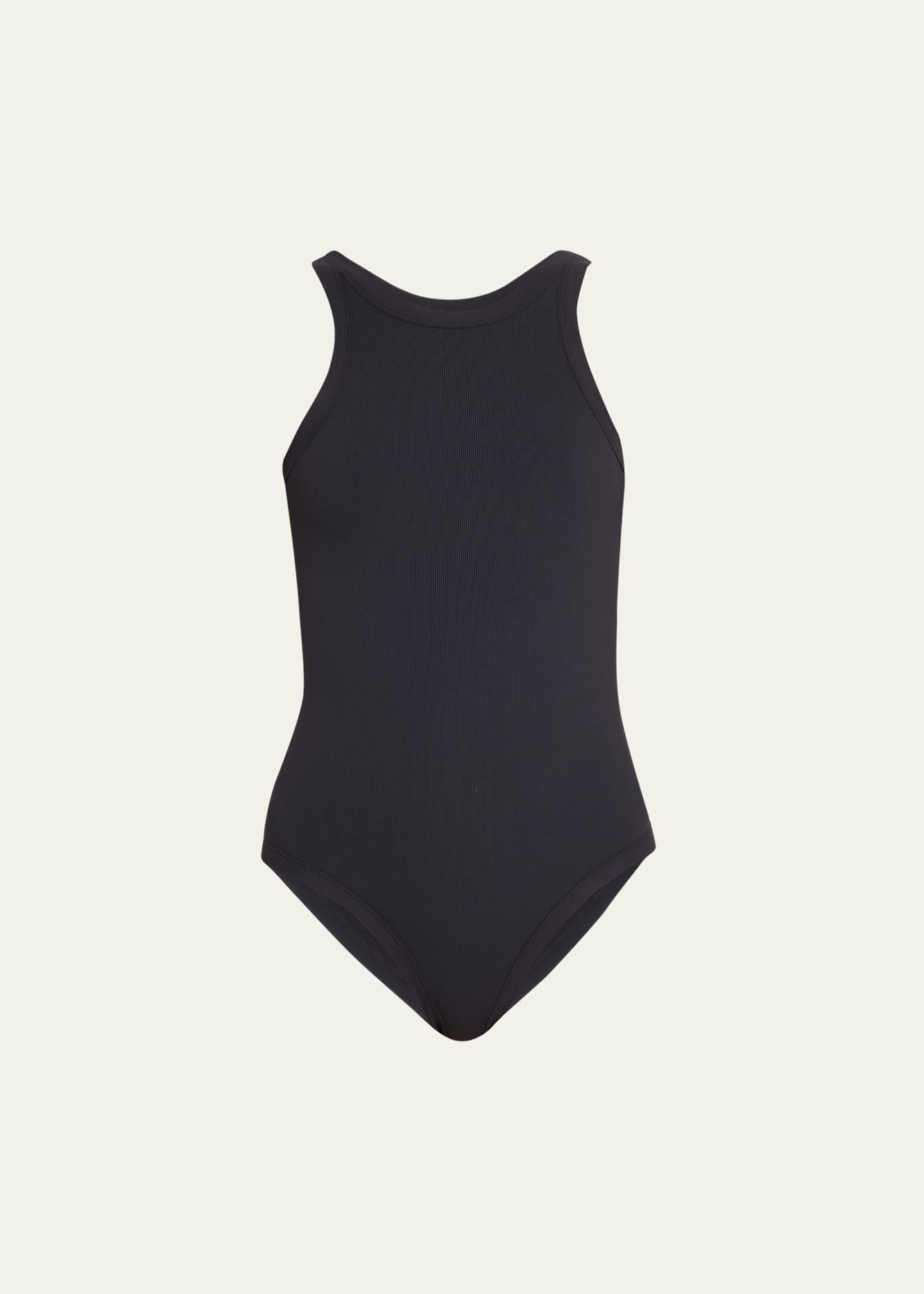 Toteme Curved Rib One-Piece Swimsuit Image 1 of 4