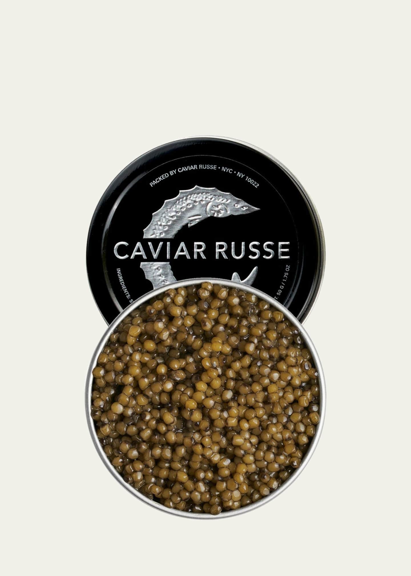 Caviar Russe Gold Osetra Caviar Tin, 1.75 oz.
