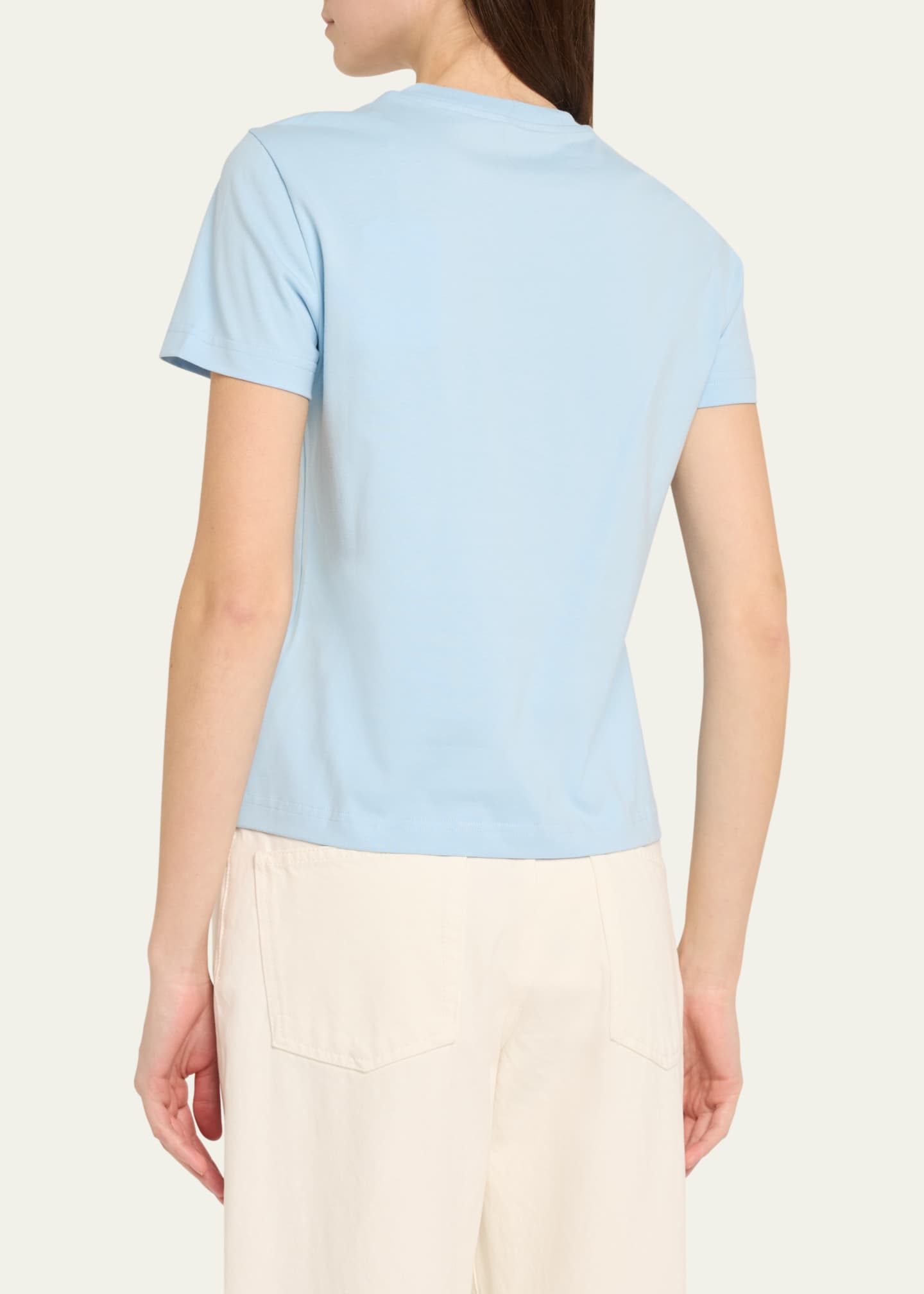CASABLANCA Diamond Column Printed Fitted T-Shirt Image 3 of 5