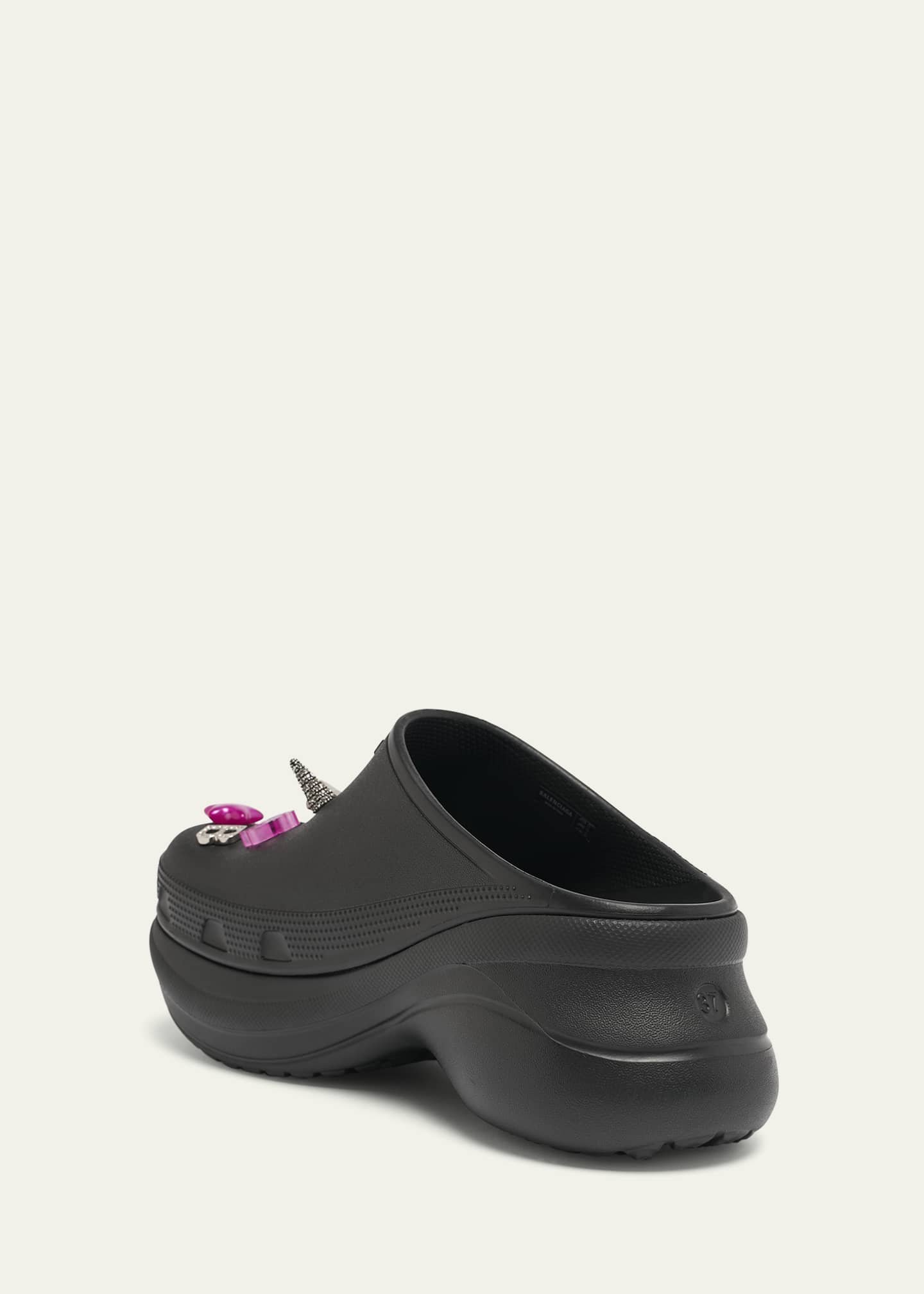 Balenciaga x Crocs Rubber Clog Platform Mules Image 4 of 5