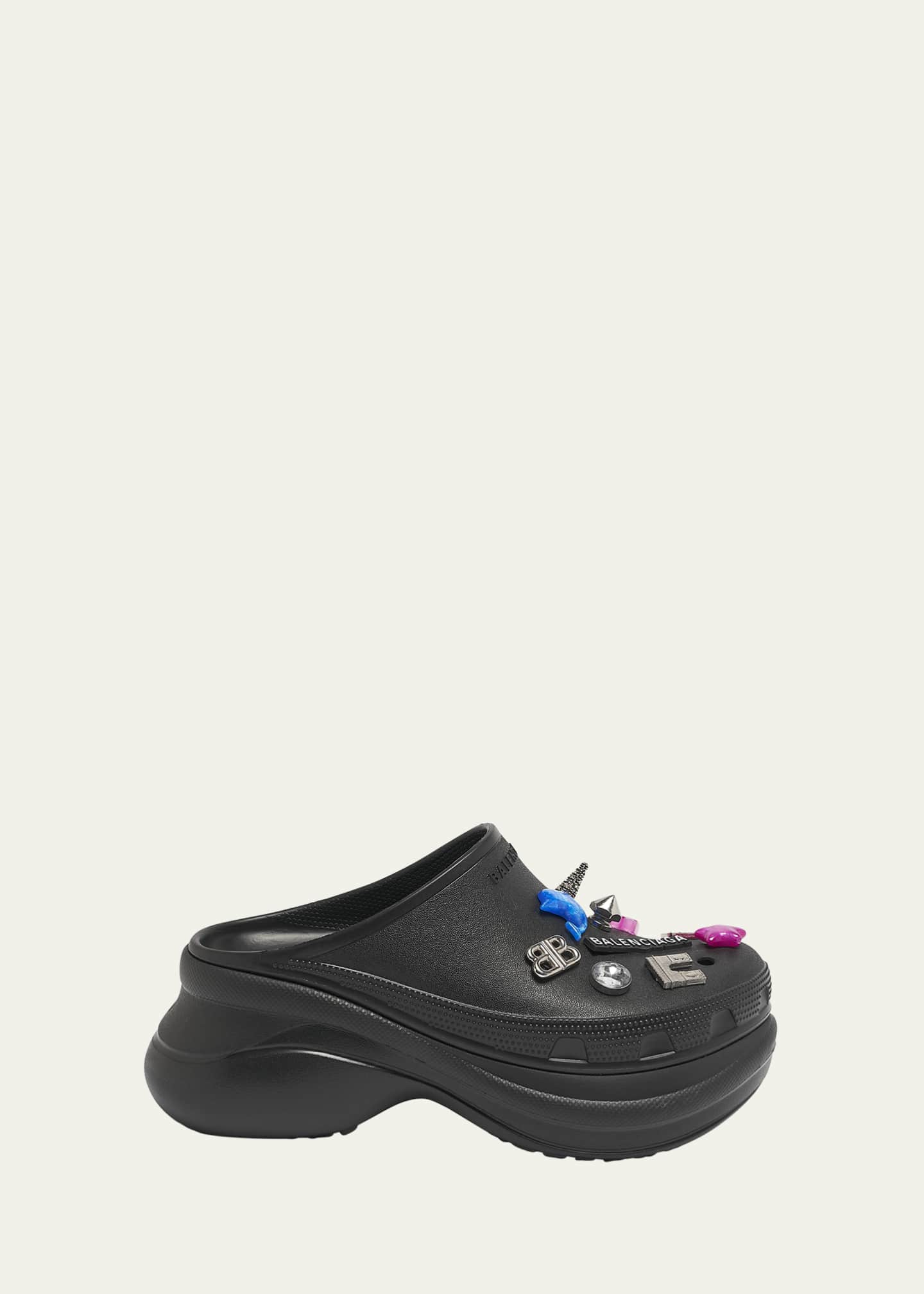 Balenciaga x Crocs Rubber Clog Platform Mules Image 1 of 5
