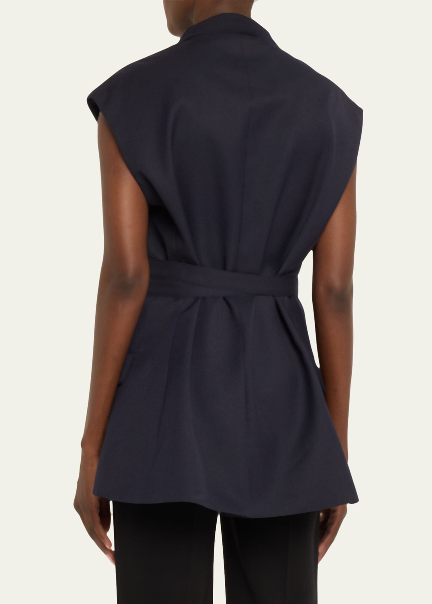 Monse Belted Crisscross Jacket Vest Image 3 of 5