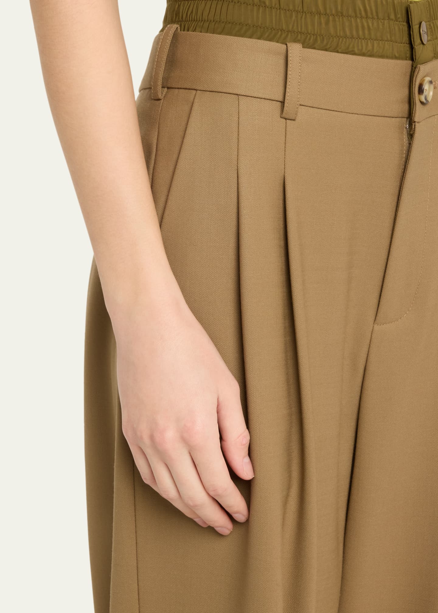 Monse Double Waistband Wool Trousers Image 5 of 5