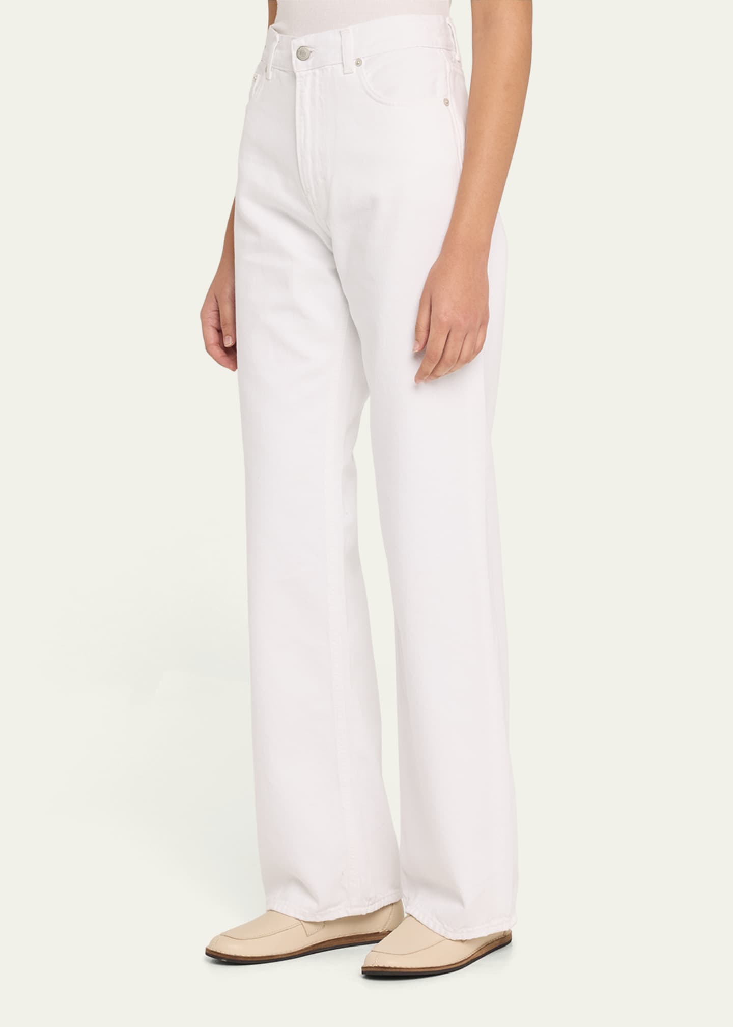 HAIKURE Korea Wide-Leg Jeans Image 4 of 5
