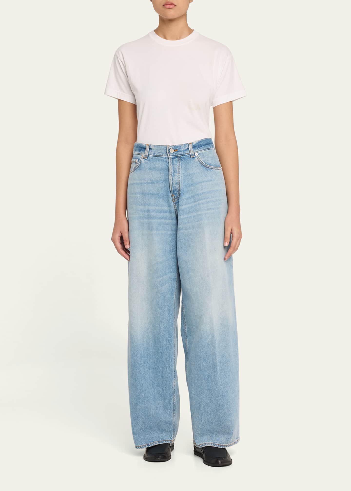 最高品質の HAIKURE Bethany Wide-Leg Jeans - Bergdorf Goodman パンツ