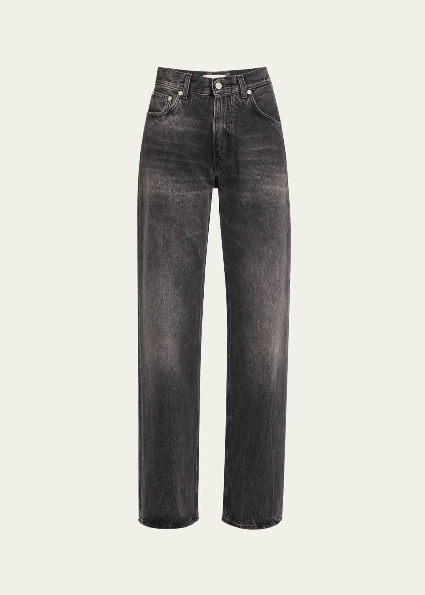 HAIKURE Korea Wide-Leg Jeans Image 1 of 5
