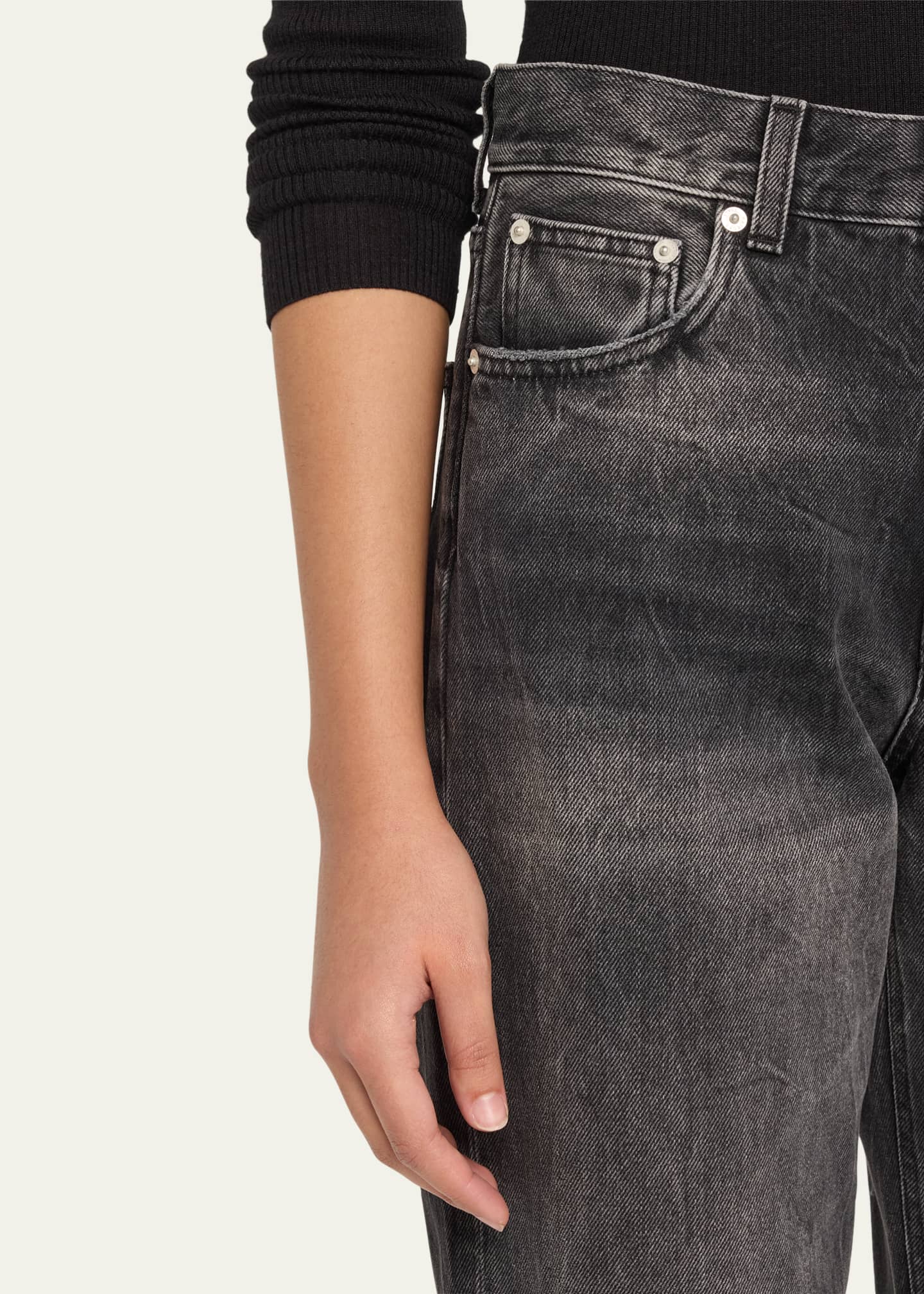 HAIKURE Korea Wide-Leg Jeans Image 5 of 5