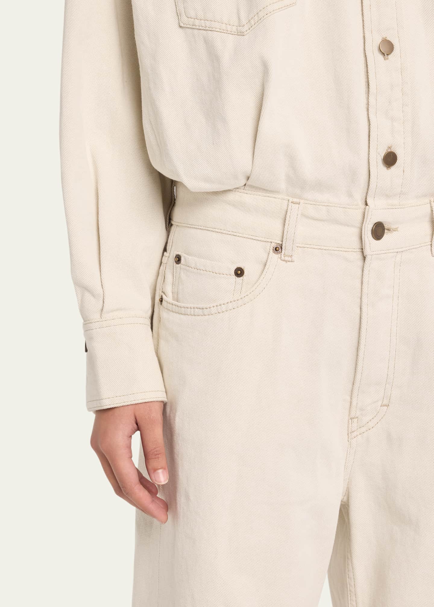 HAIKURE Tilda Long-Sleeve Denim Shirt Image 5 of 5