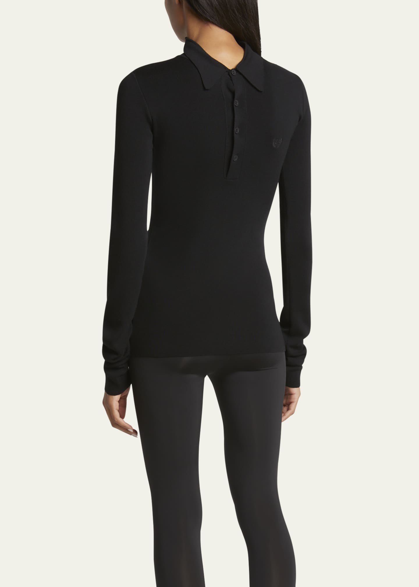 Reverse Polo Top