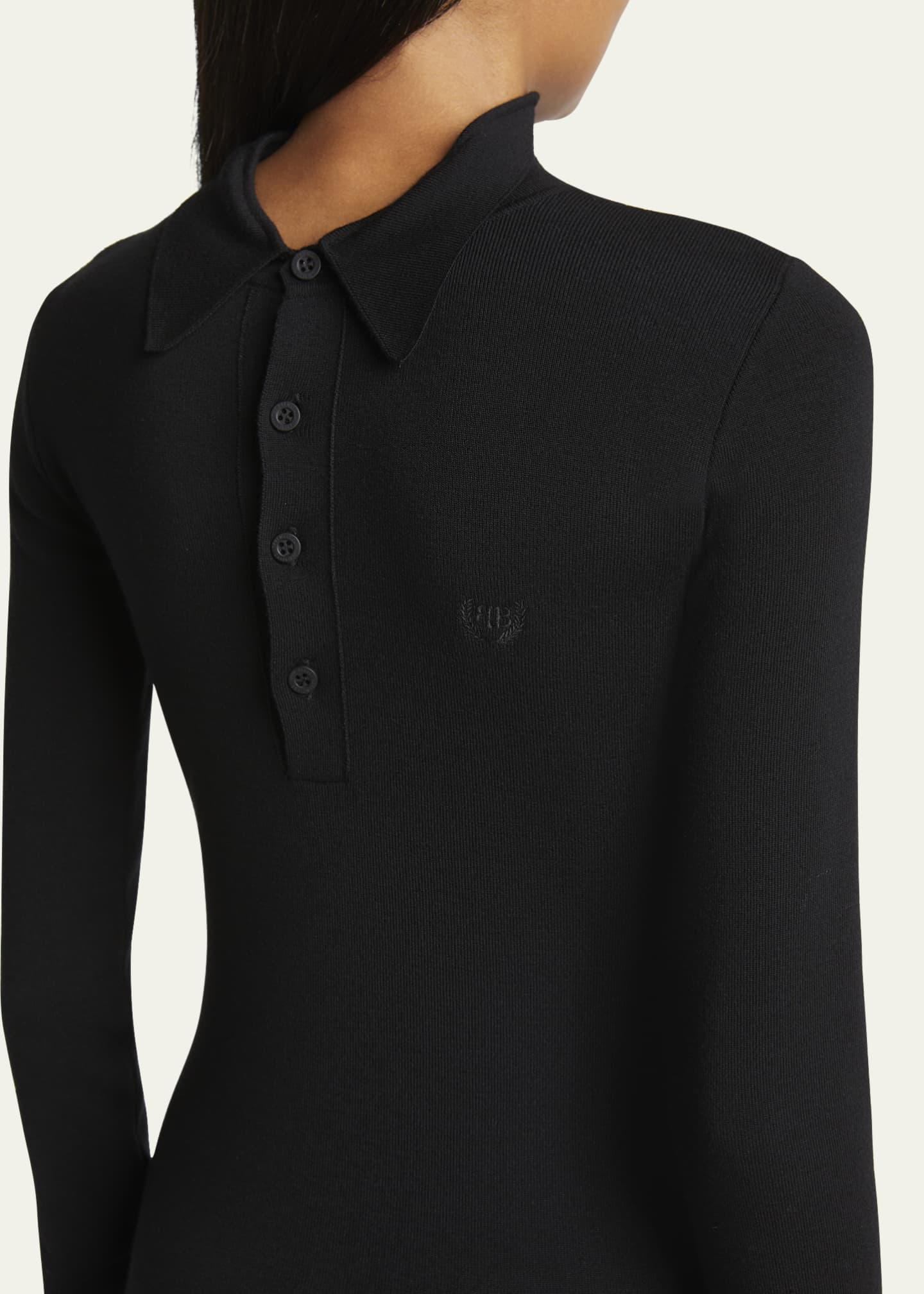 Reverse Polo Top