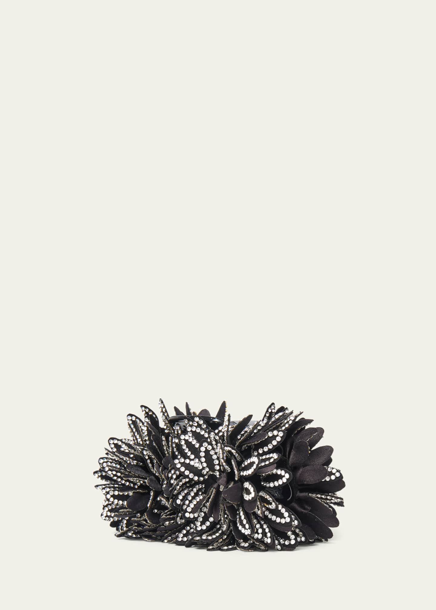 Lele Sadoughi Dahlia Flower Crystal Jaw Clip Image 2 of 3