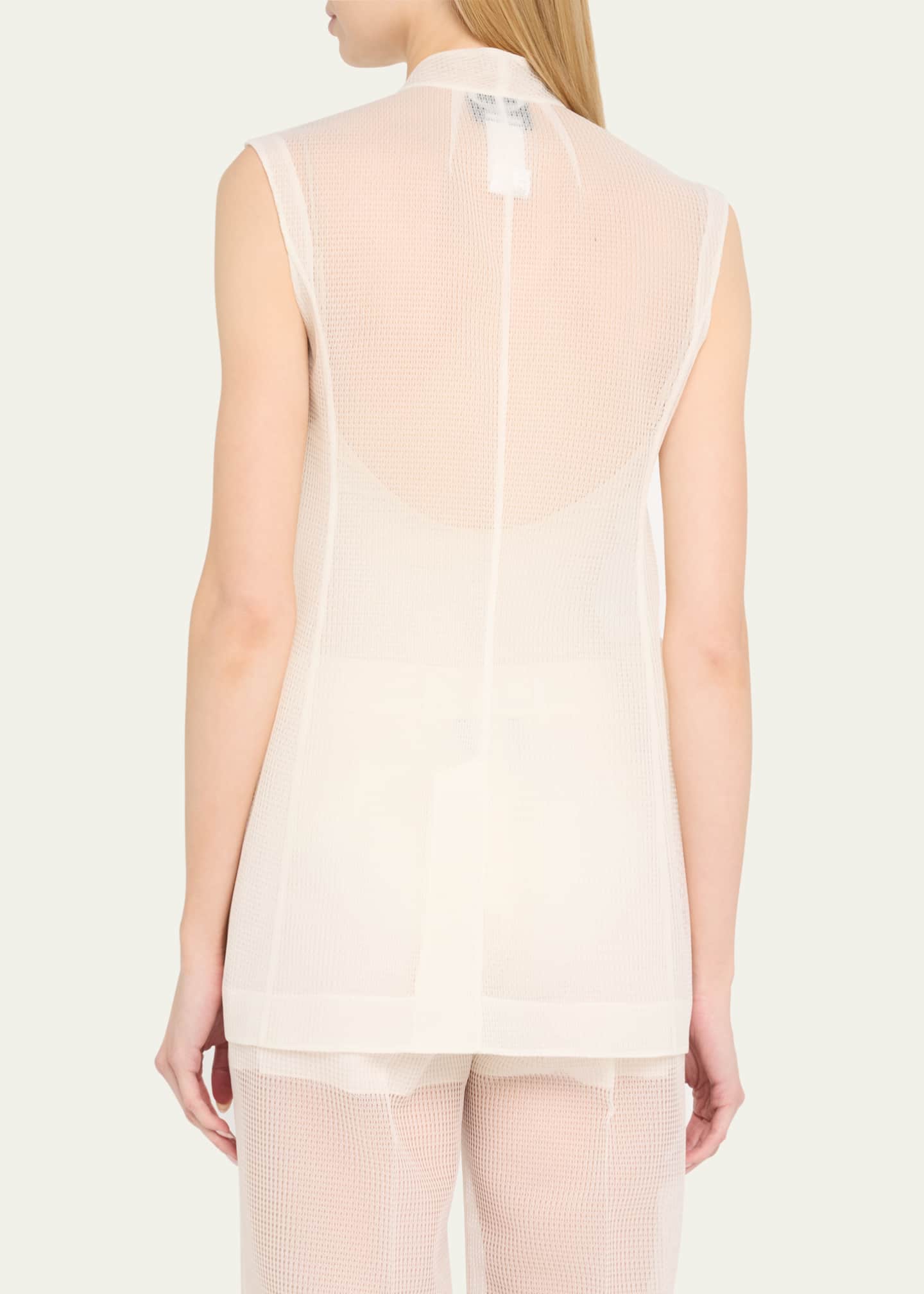 Akris Artina Techno Grid Vest Image 3 of 5