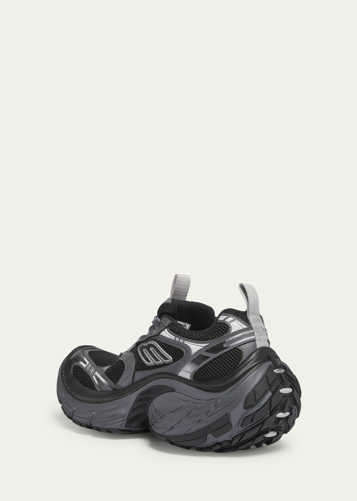 Balenciaga Men's 10XL Mesh Runner Sneakers Image 2 of 3