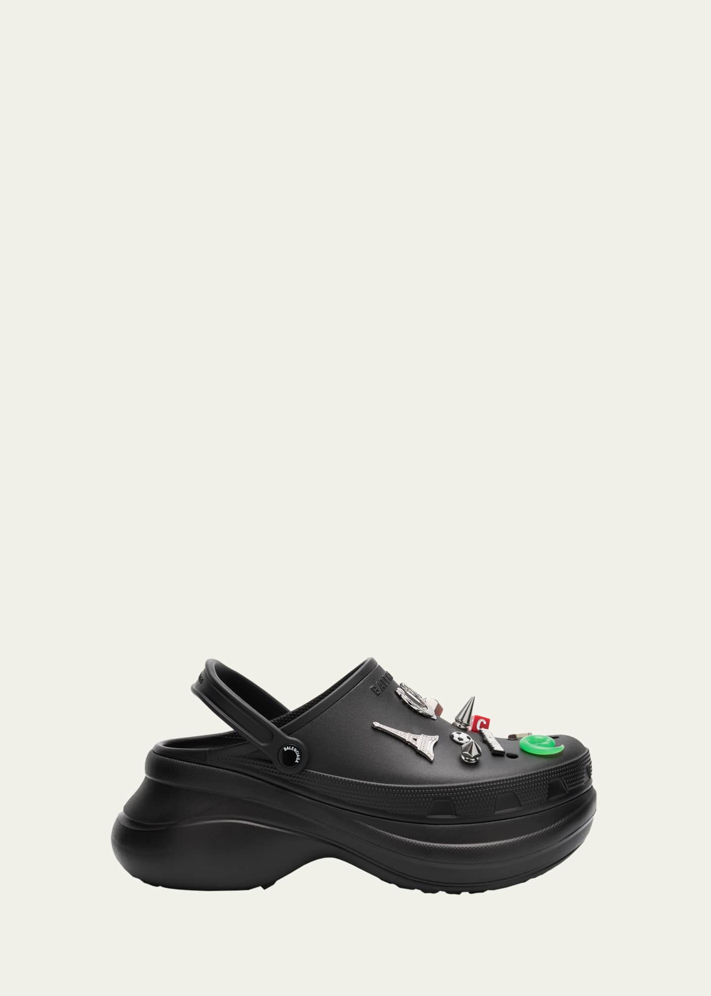 Balenciaga x Crocs™ Men's Mules with Charms Image 1 of 4