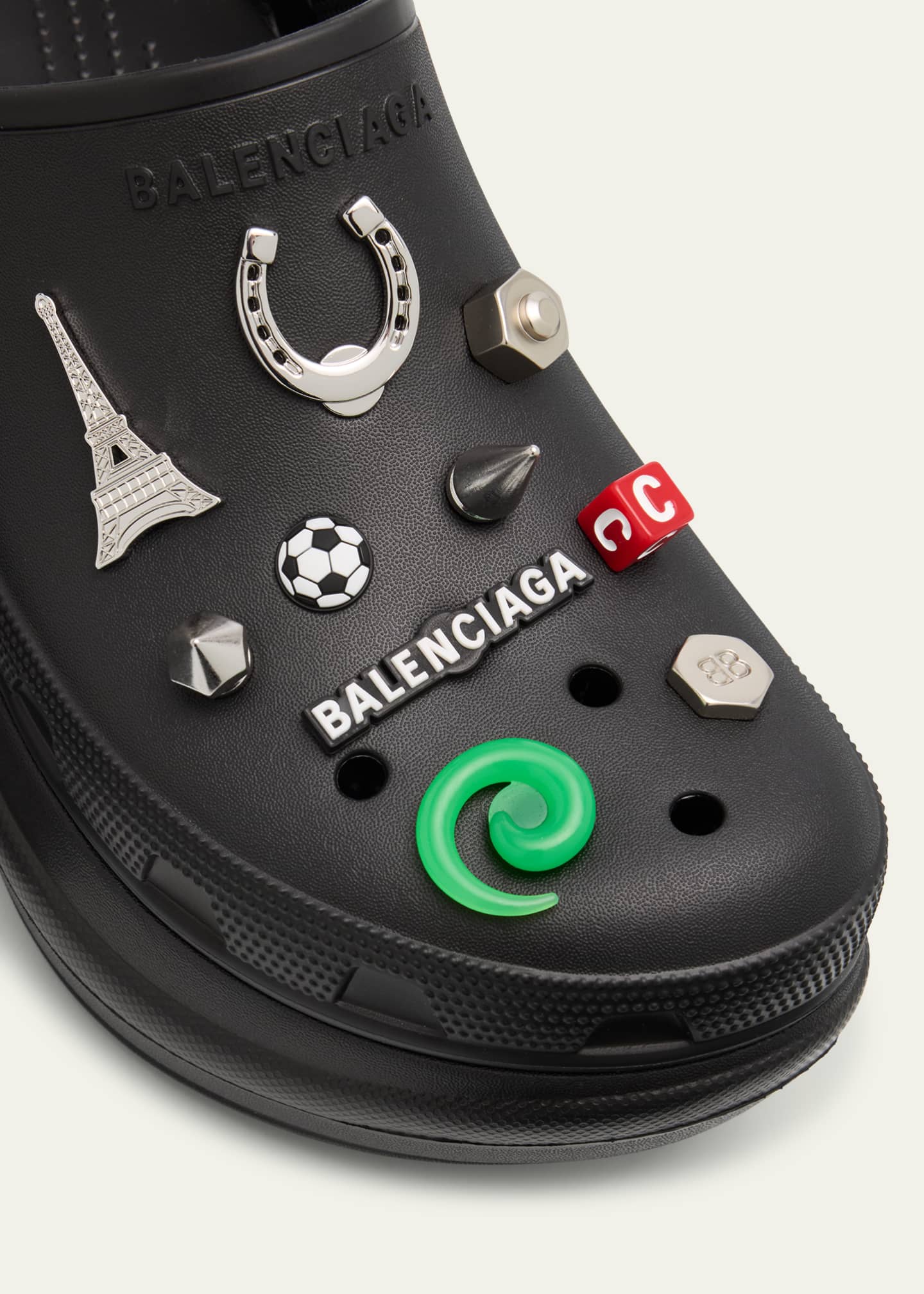Balenciaga x Crocs™ Men's Mules with Charms Image 3 of 4