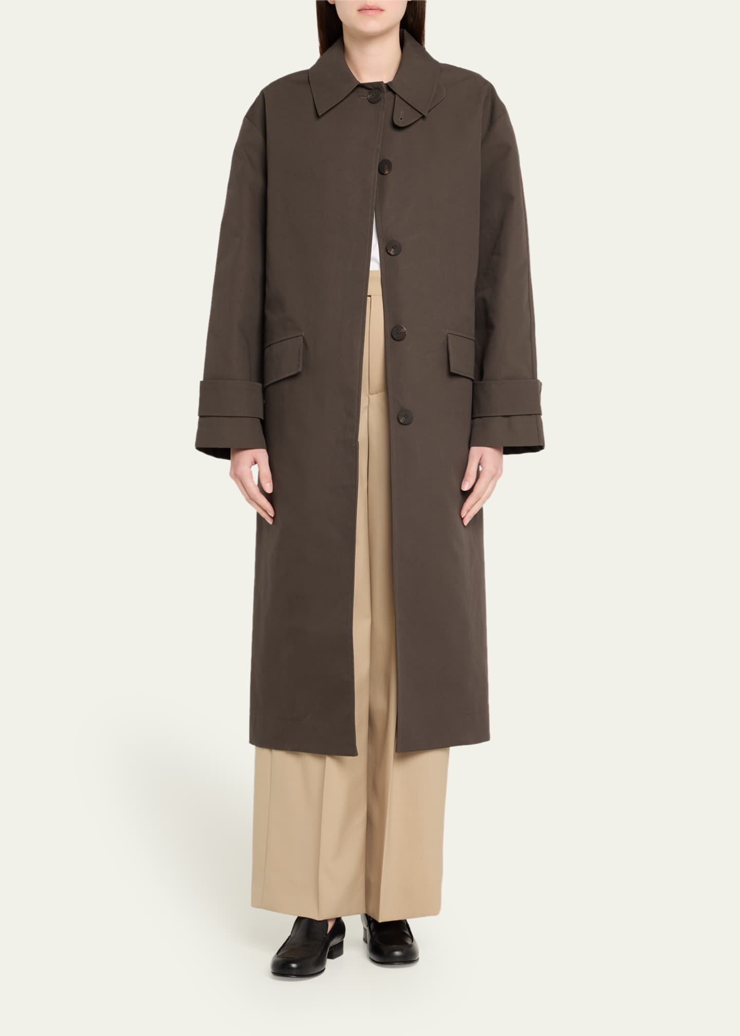 Studio Nicholson Innis Belted Trench Coat Image 2 of 5