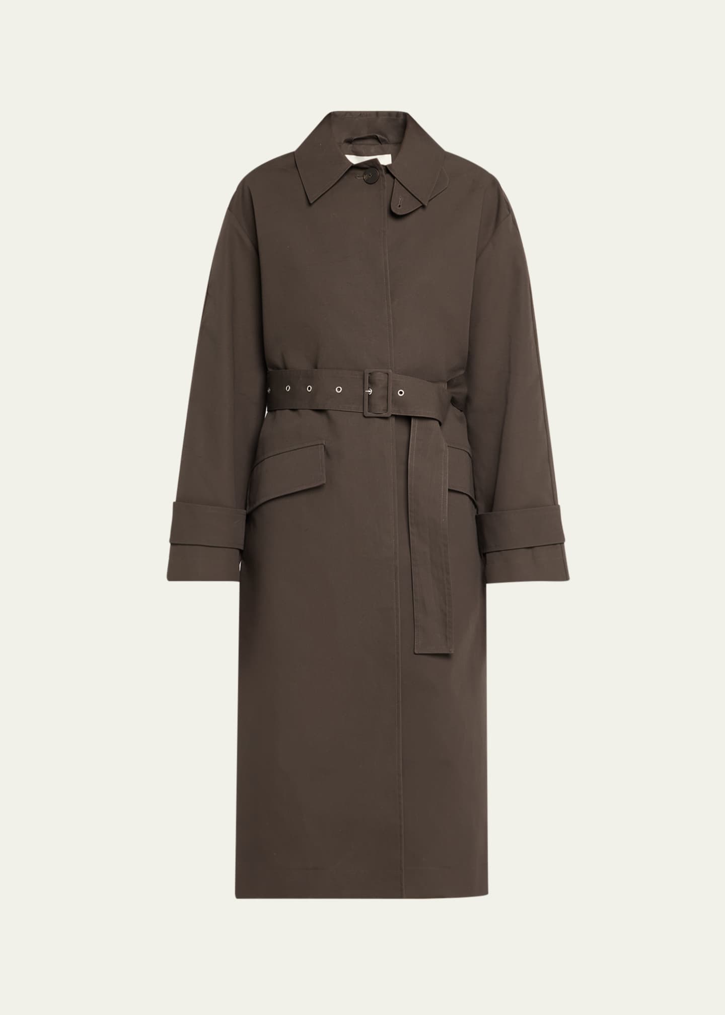 Studio Nicholson Innis Belted Trench Coat Image 1 of 5