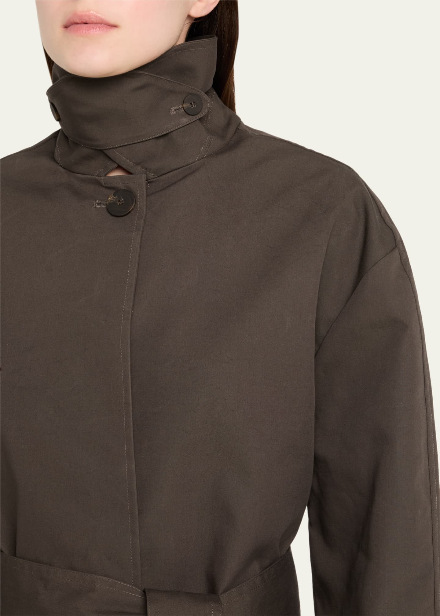 Studio Nicholson Innis Belted Trench Coat Image 5 of 5