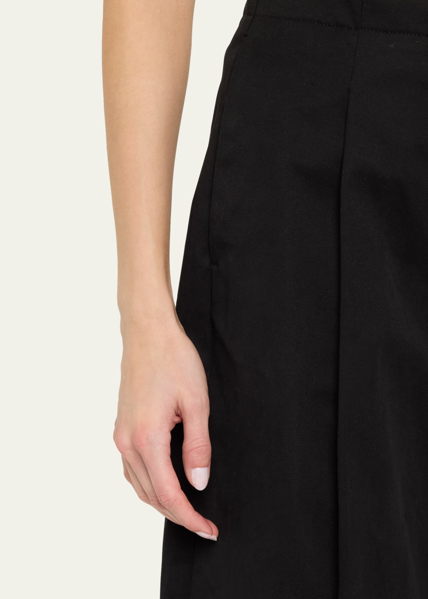 Studio Nicholson Deep Pleat Volume Ankle Pants - Bergdorf Goodman