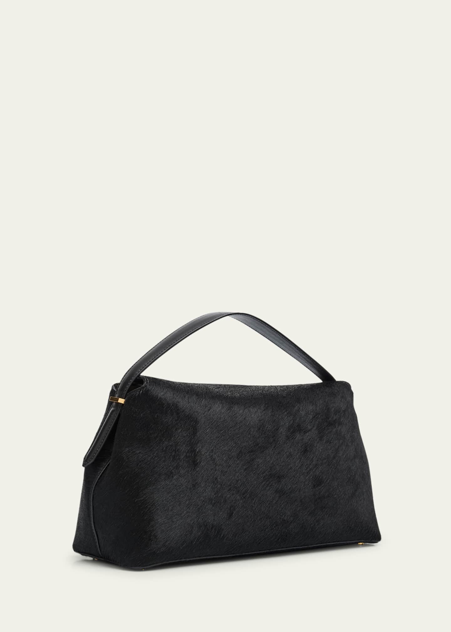 Toteme T Lock Horsehair Top-Handle Bag Image 3 of 6