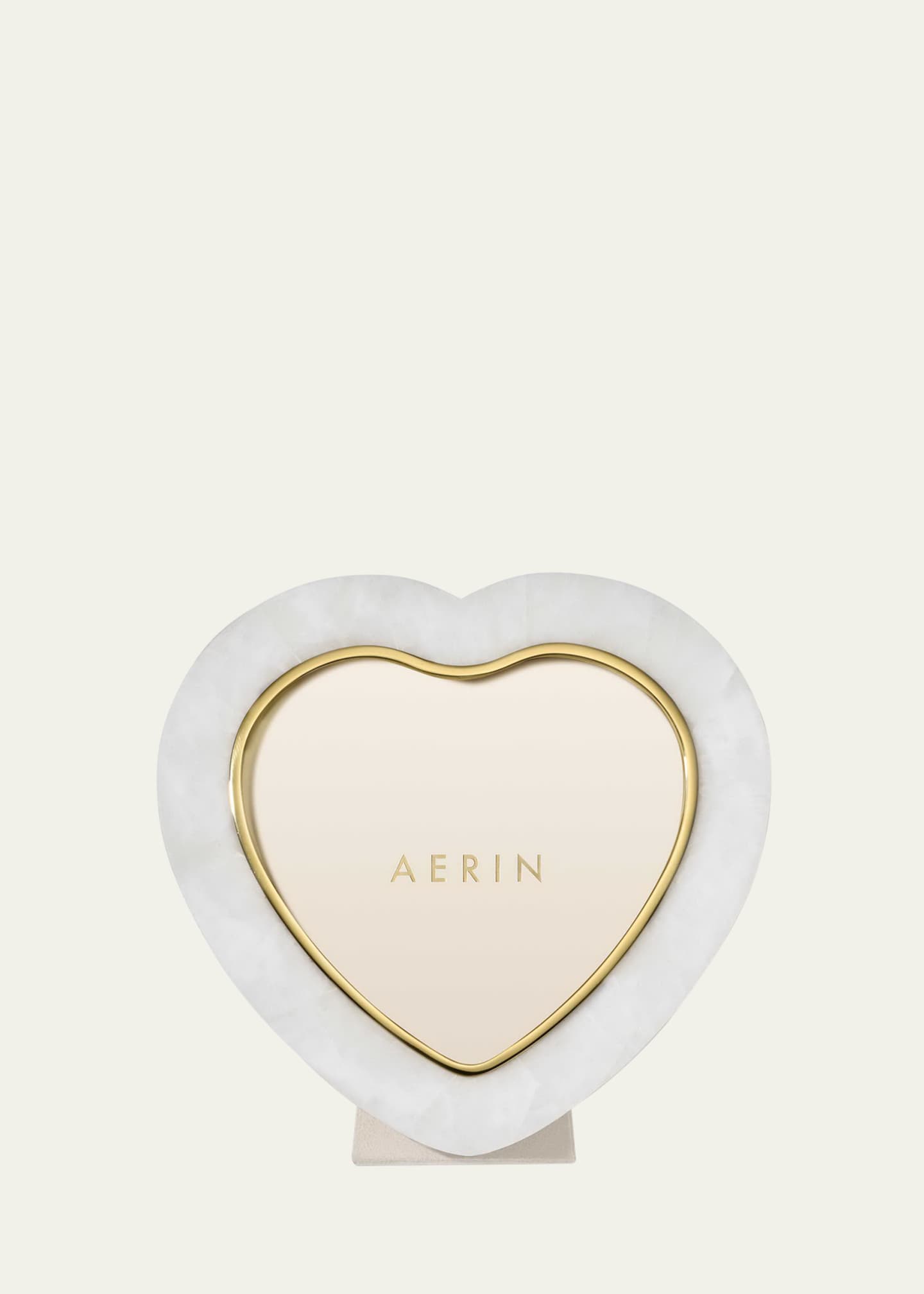 AERIN Cassiel Mosaic 6" Heart Frame Image 1 of 3