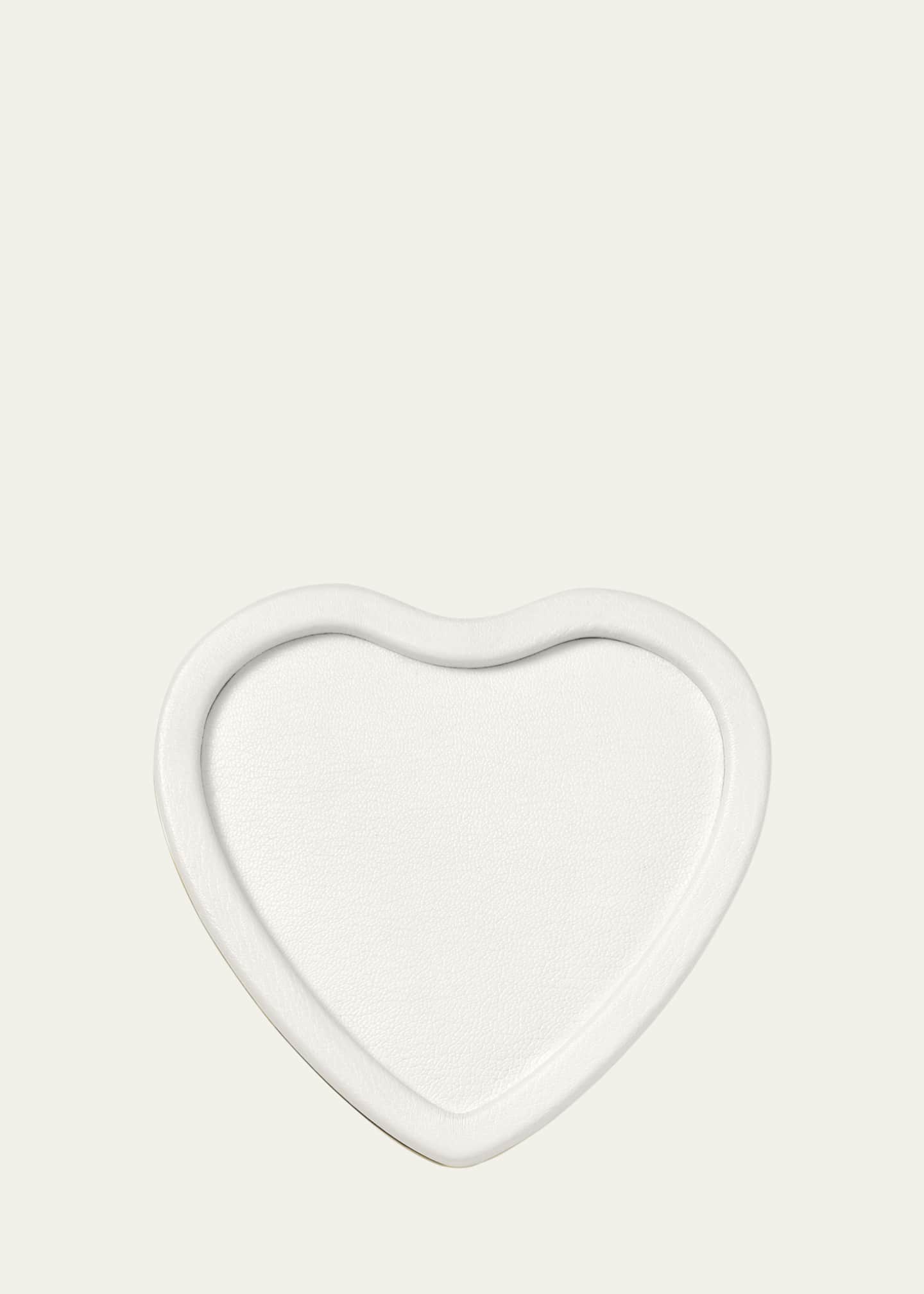 AERIN Piero Leather Heart Tray Image 1 of 2