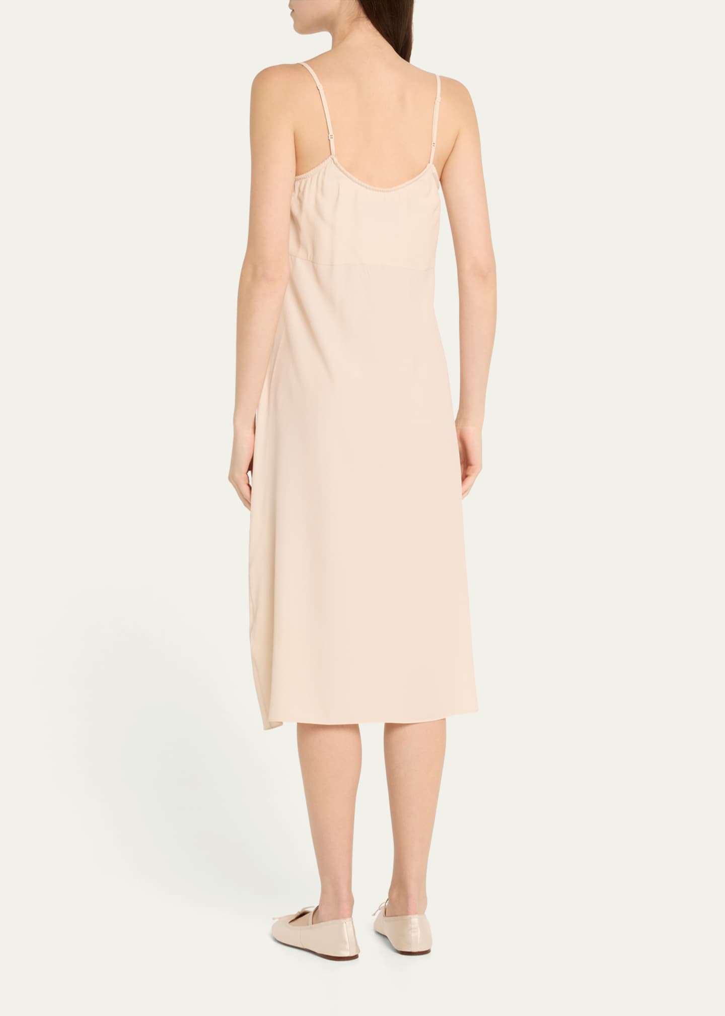 Simone Rocha Negligee Bow Midi Slip Dress Image 3 of 5