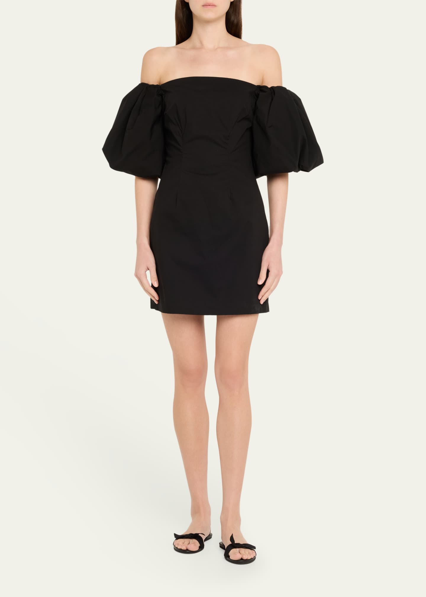 Caroline Constas Rebekah Bubble Mini Dress Image 2 of 5