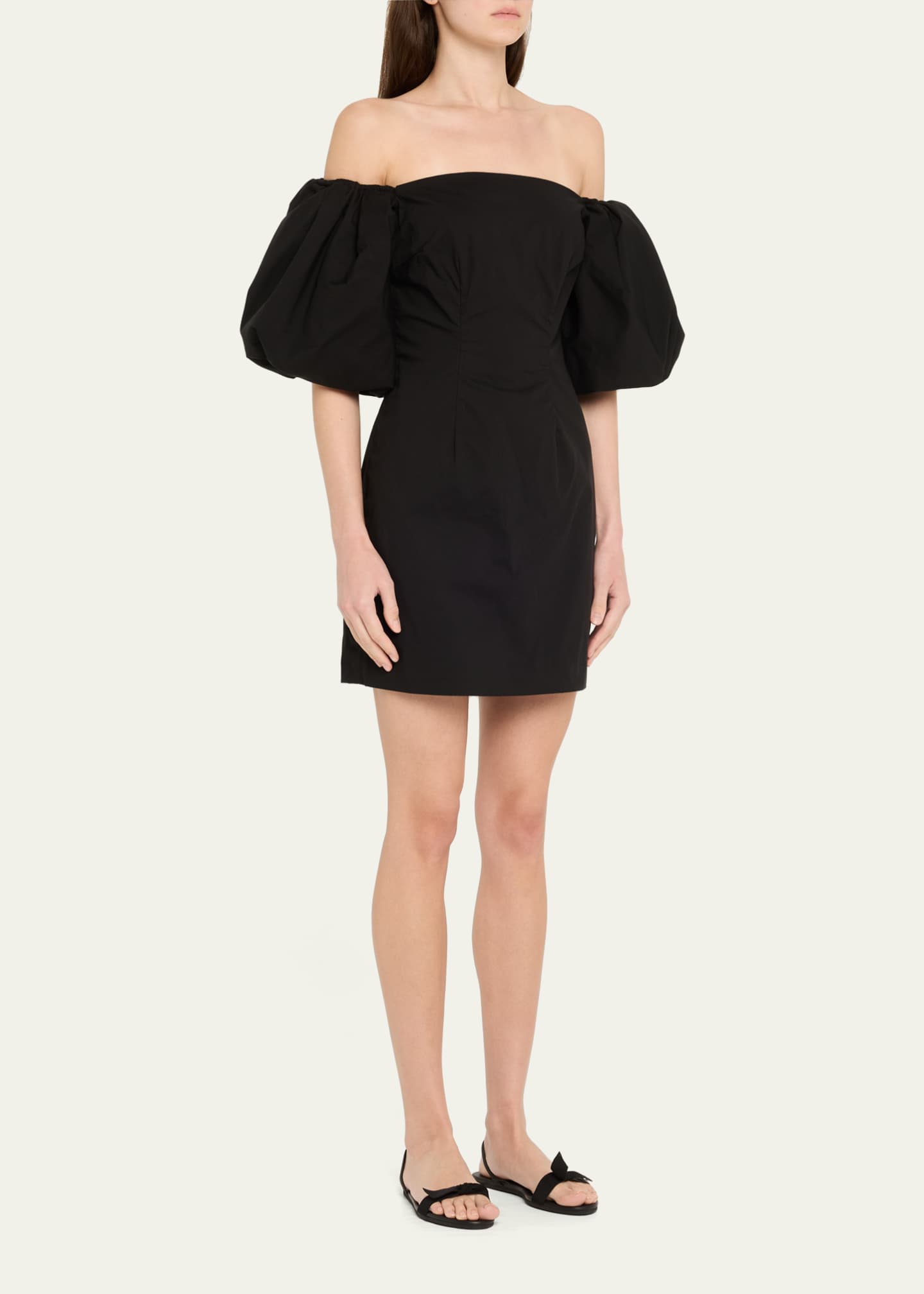 Caroline Constas Rebekah Bubble Mini Dress Image 4 of 5