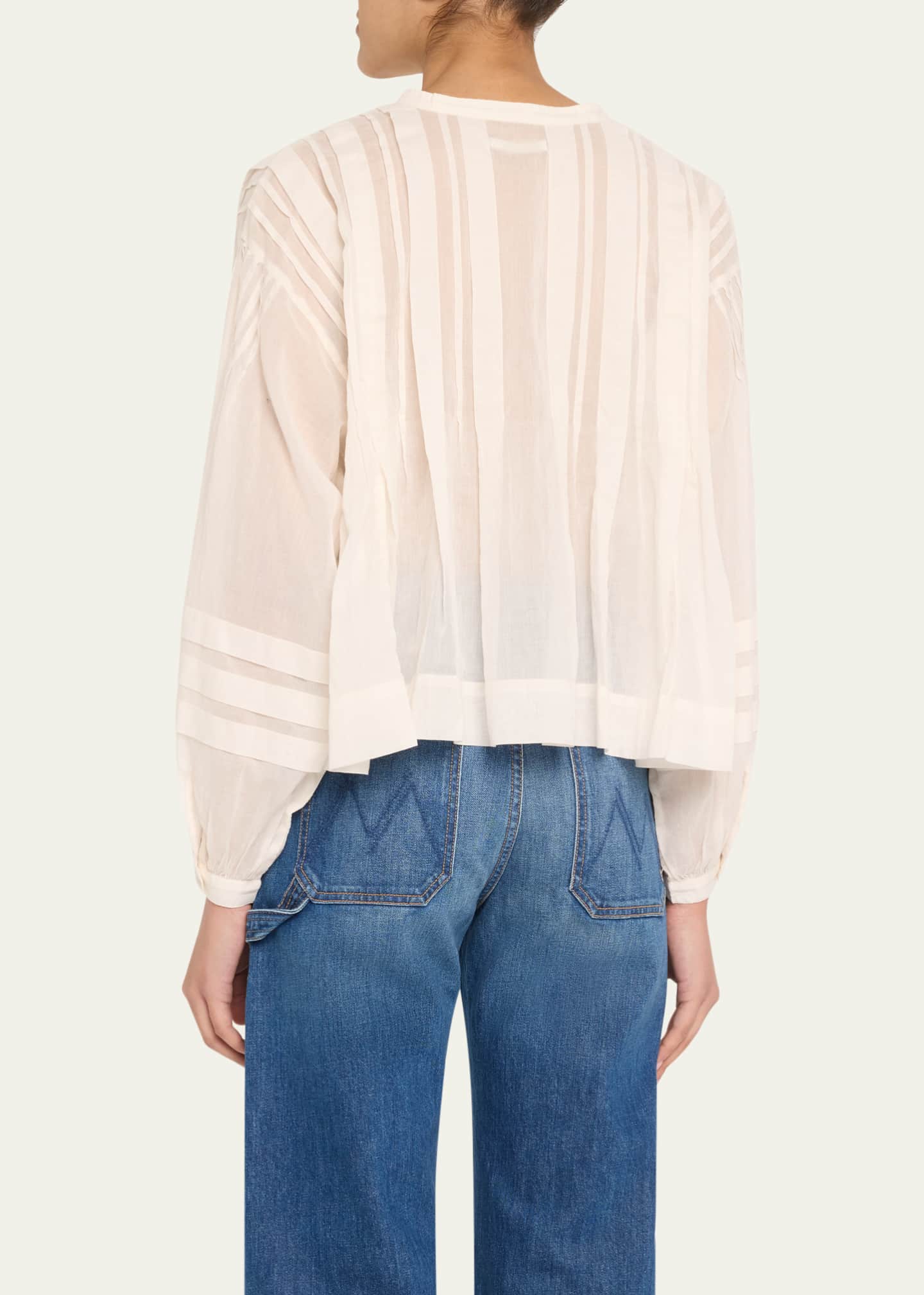 MOTHER The Straight Shooter Blouse Image 3 of 5