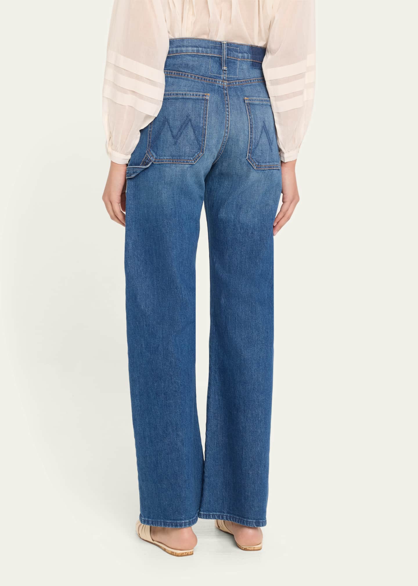 MOTHER The Lasso Utility Sneak Jeans Image 3 of 5